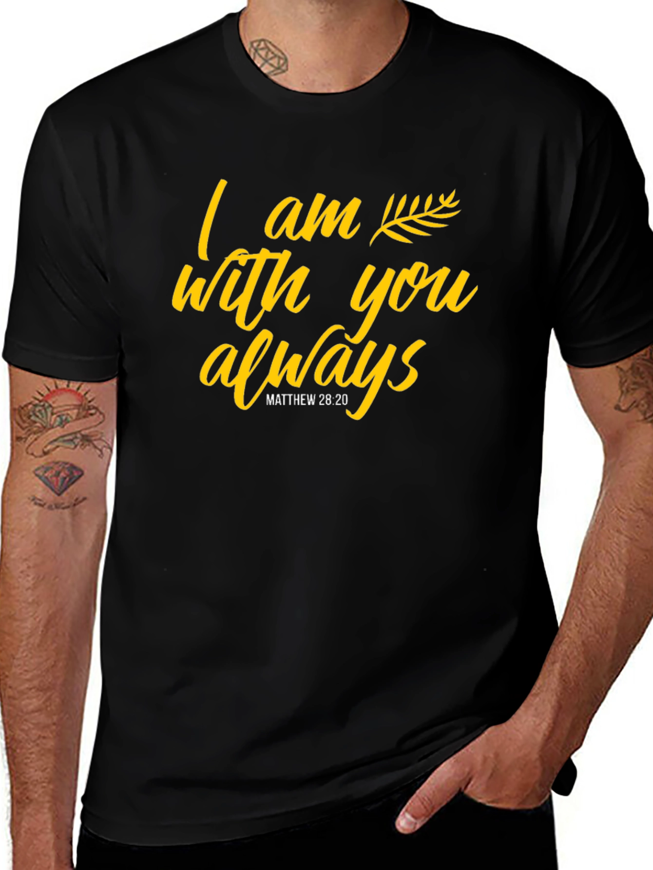 I am With You Always Graphic T-Shirt