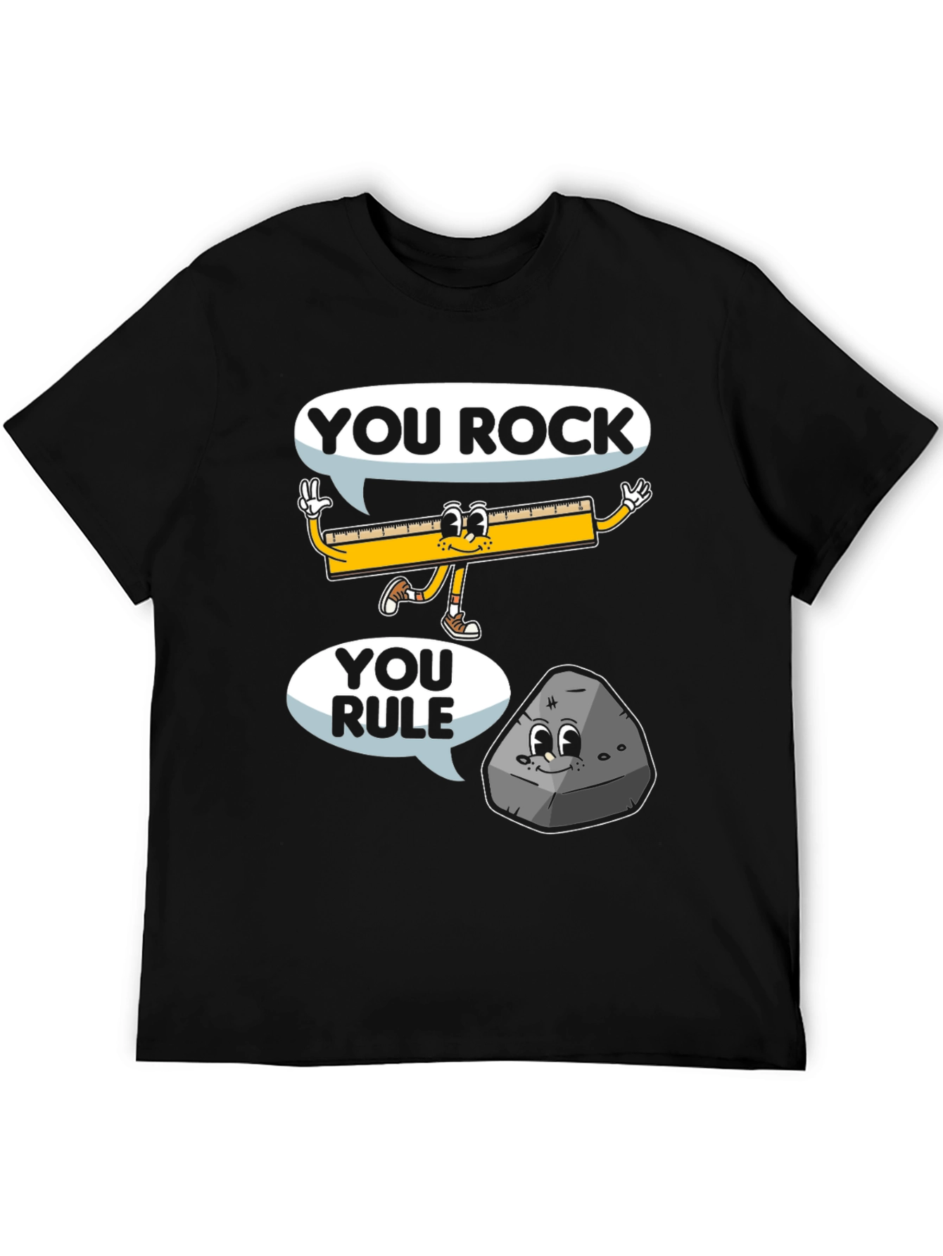 You Rock You Rule Funny Pun T-Shirt