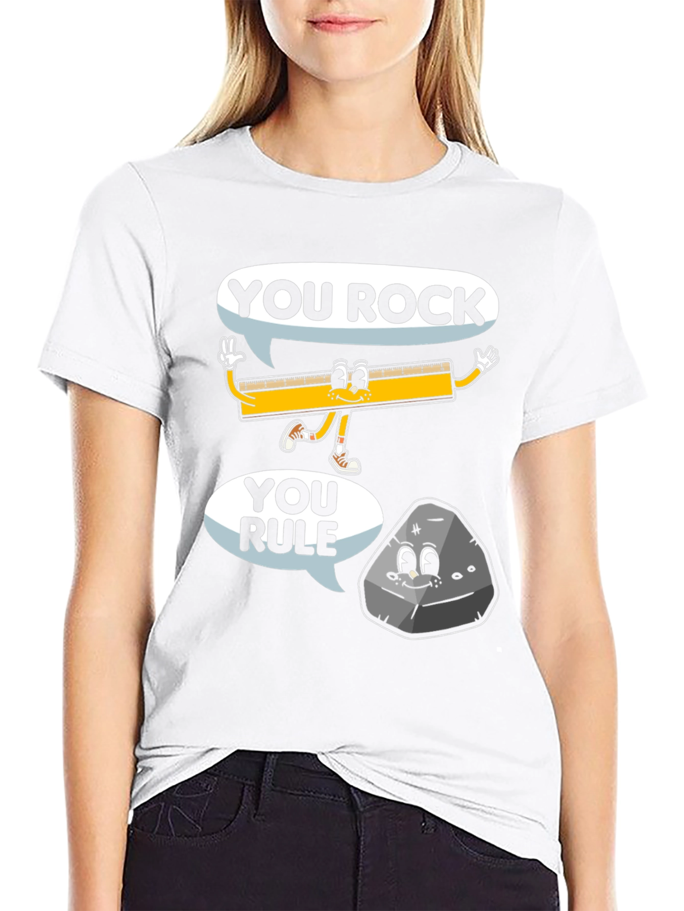 You Rock You Rule Funny Pun T-Shirt