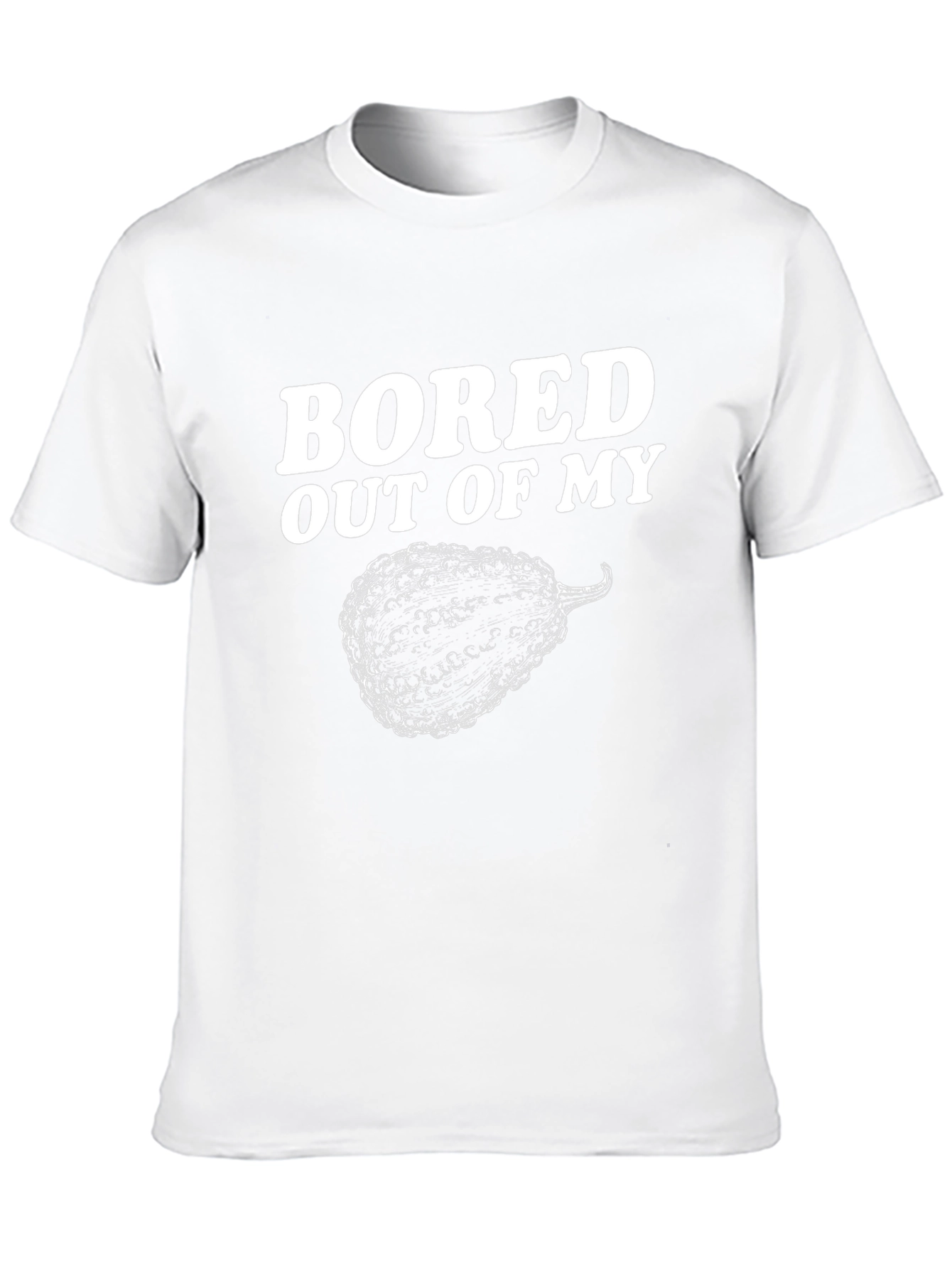 Bored Out Of My Gourd Funny T-Shirt