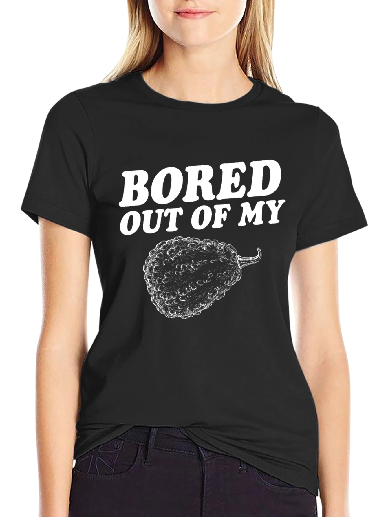 Bored Out Of My Gourd Funny T-Shirt