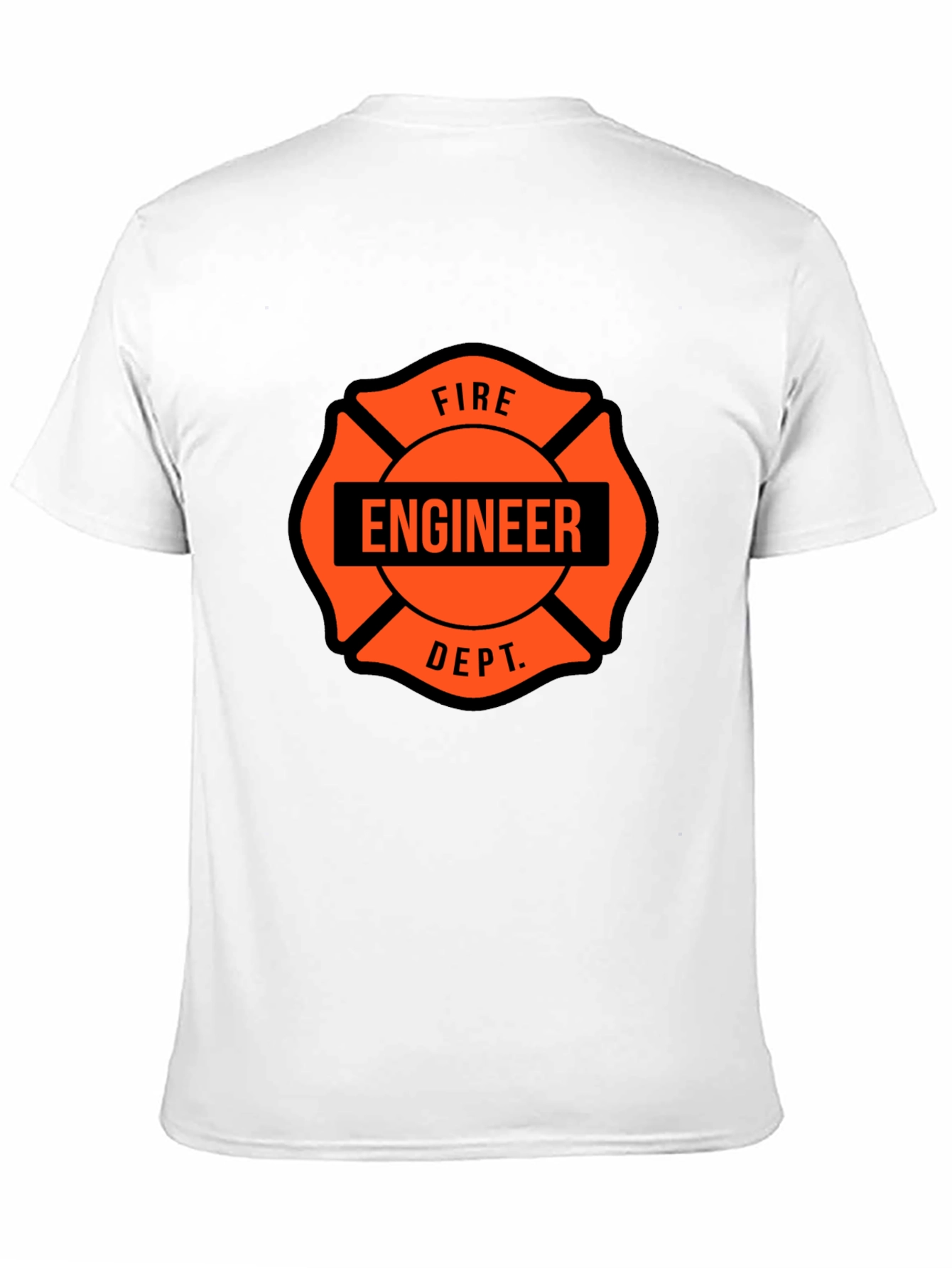 Fire Engineer Dept. T-Shirt Black