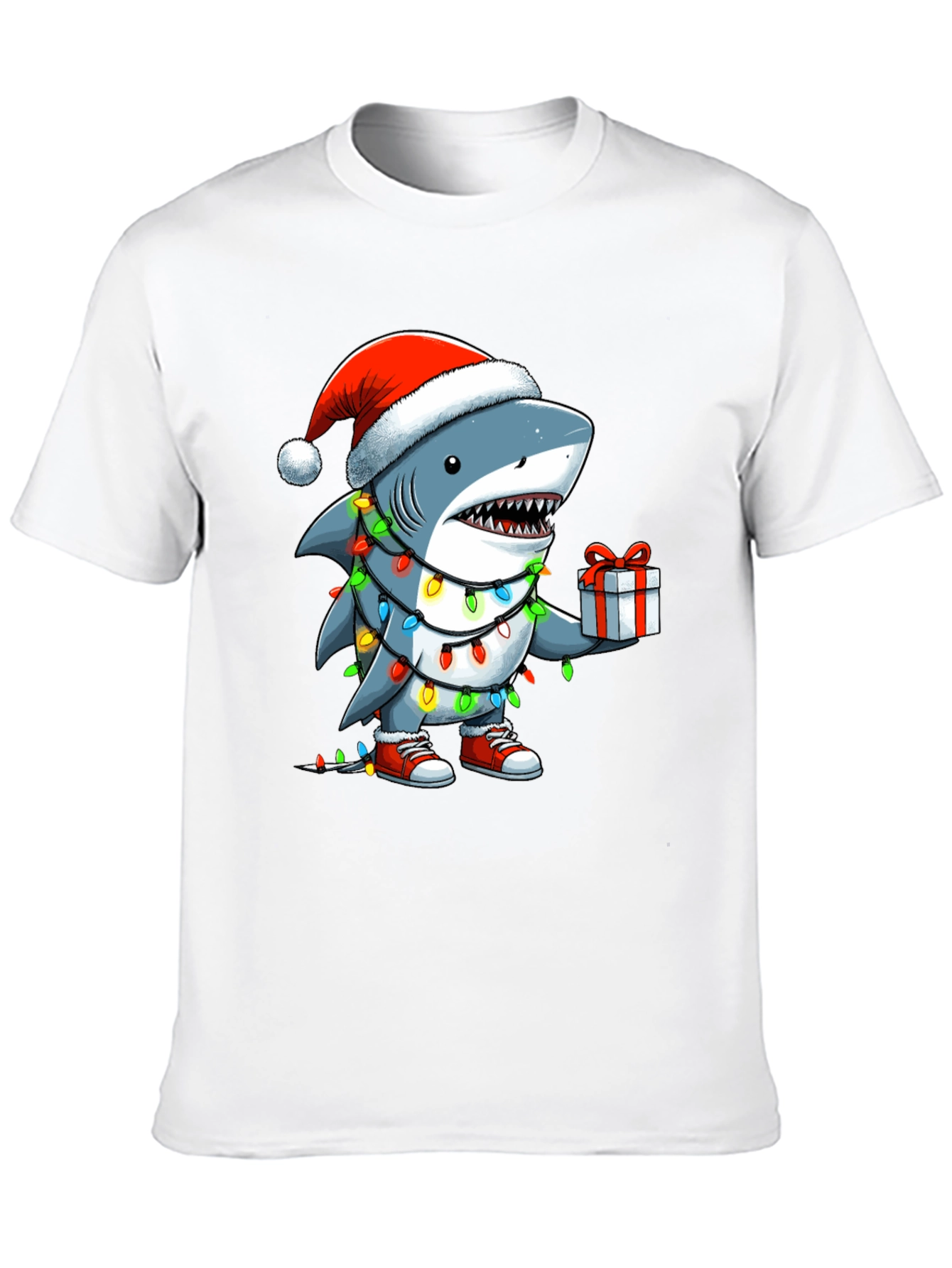 Christmas Shark T-Shirt