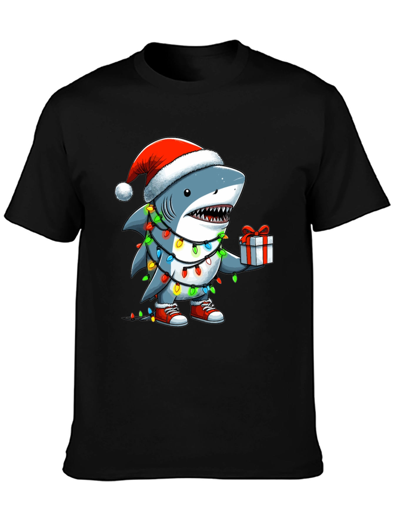 Christmas Shark T-Shirt