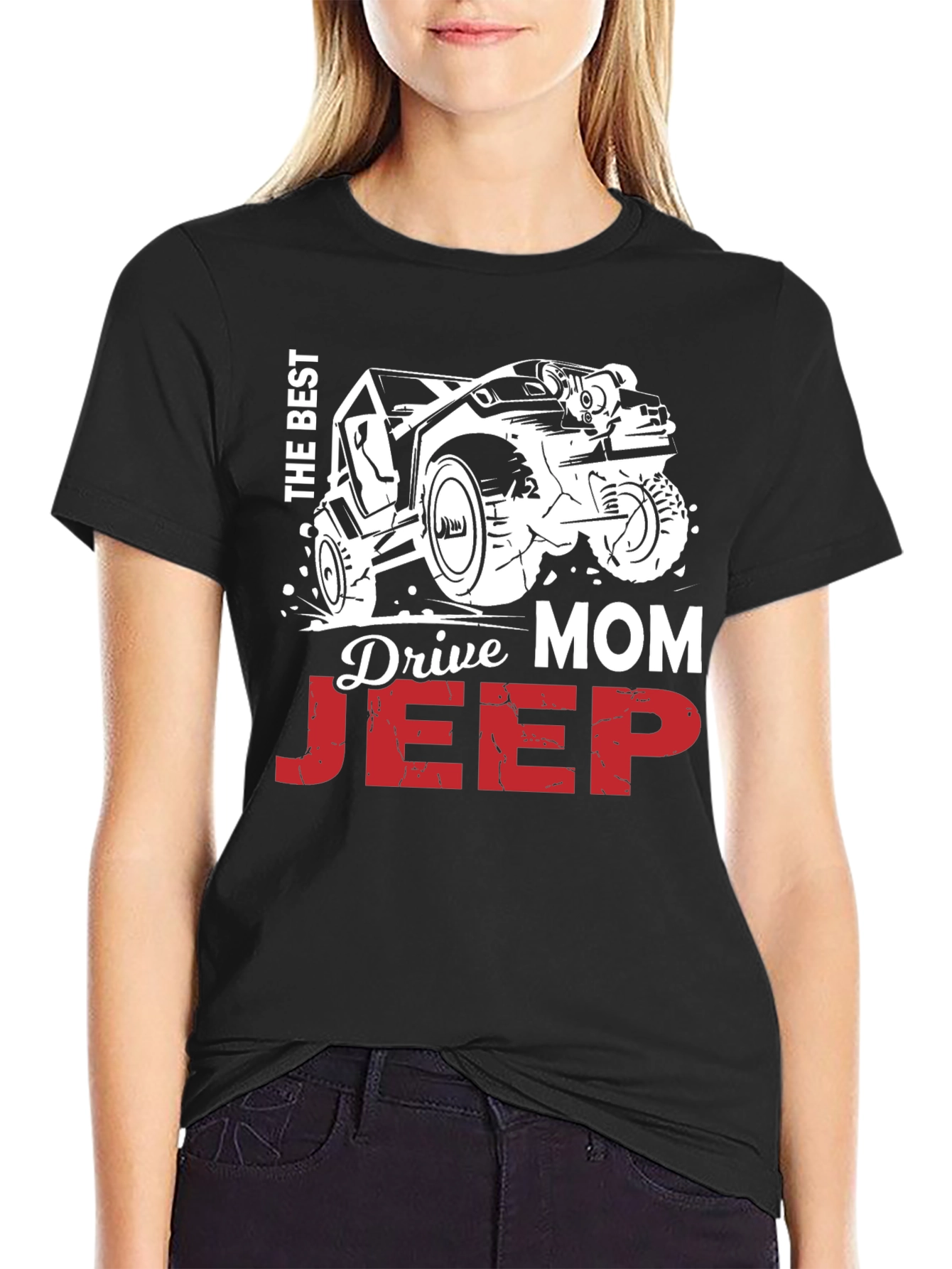 The Best Mom Drives a Jeep T-Shirt