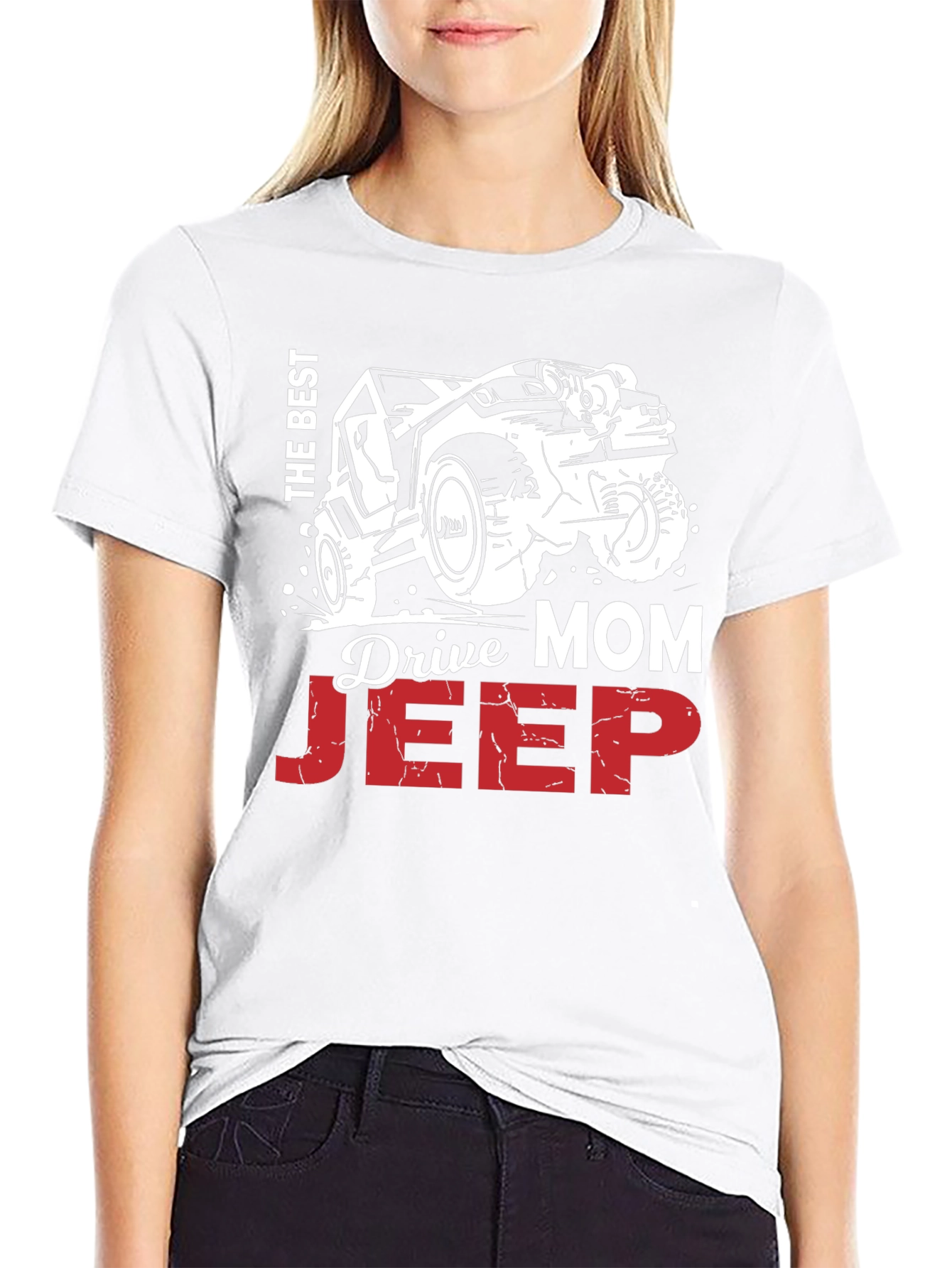 The Best Mom Drives a Jeep T-Shirt