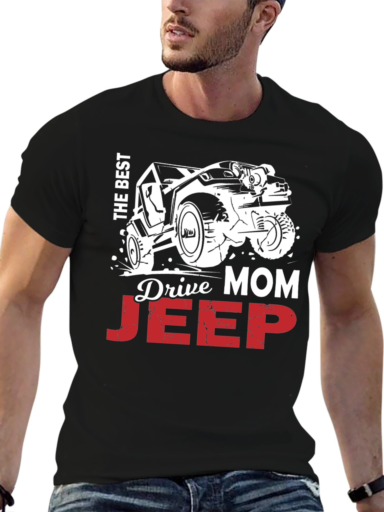 The Best Mom Drives a Jeep T-Shirt
