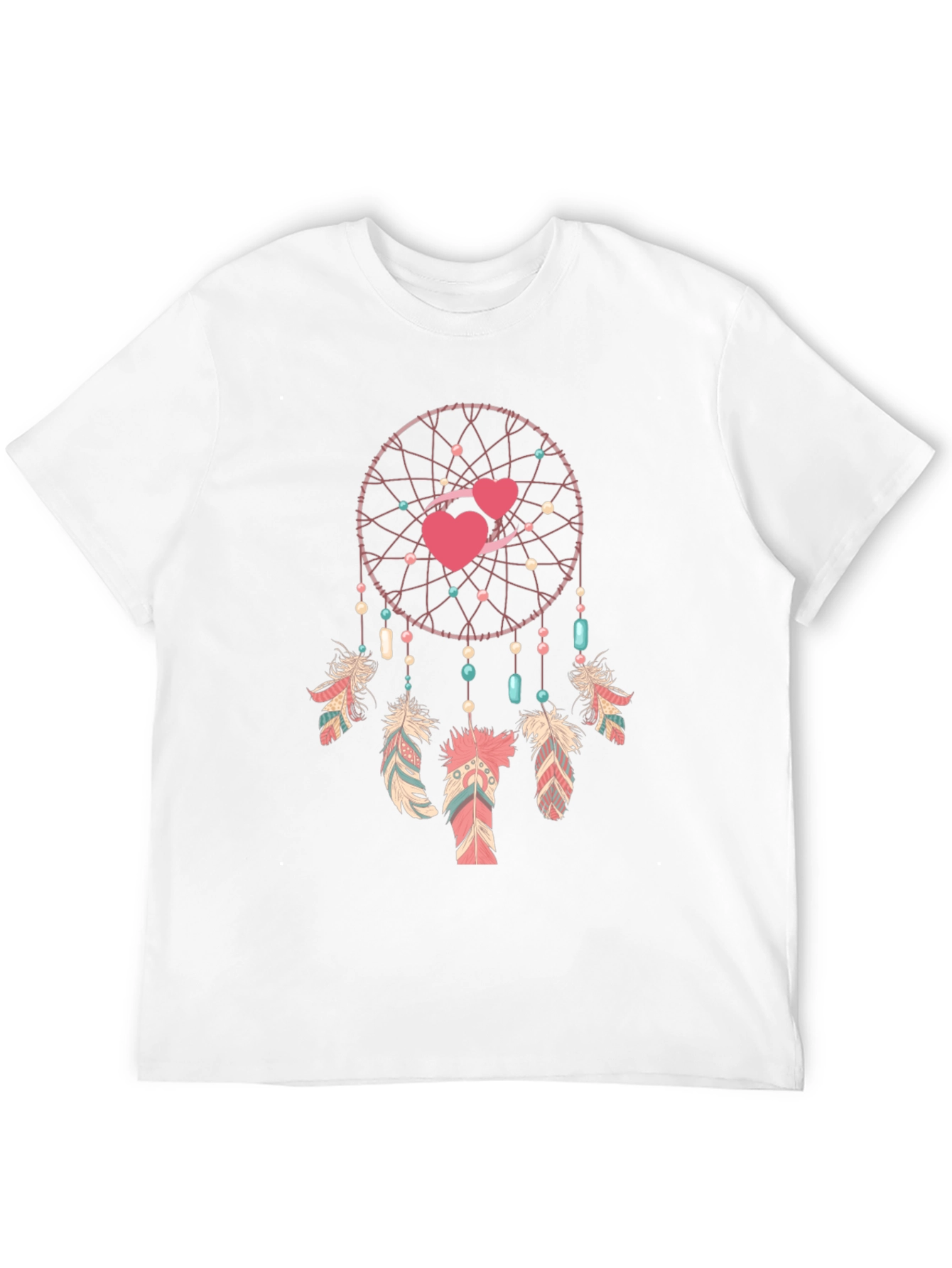 Dreamcatcher Heart T-Shirt - Stylish & Unique