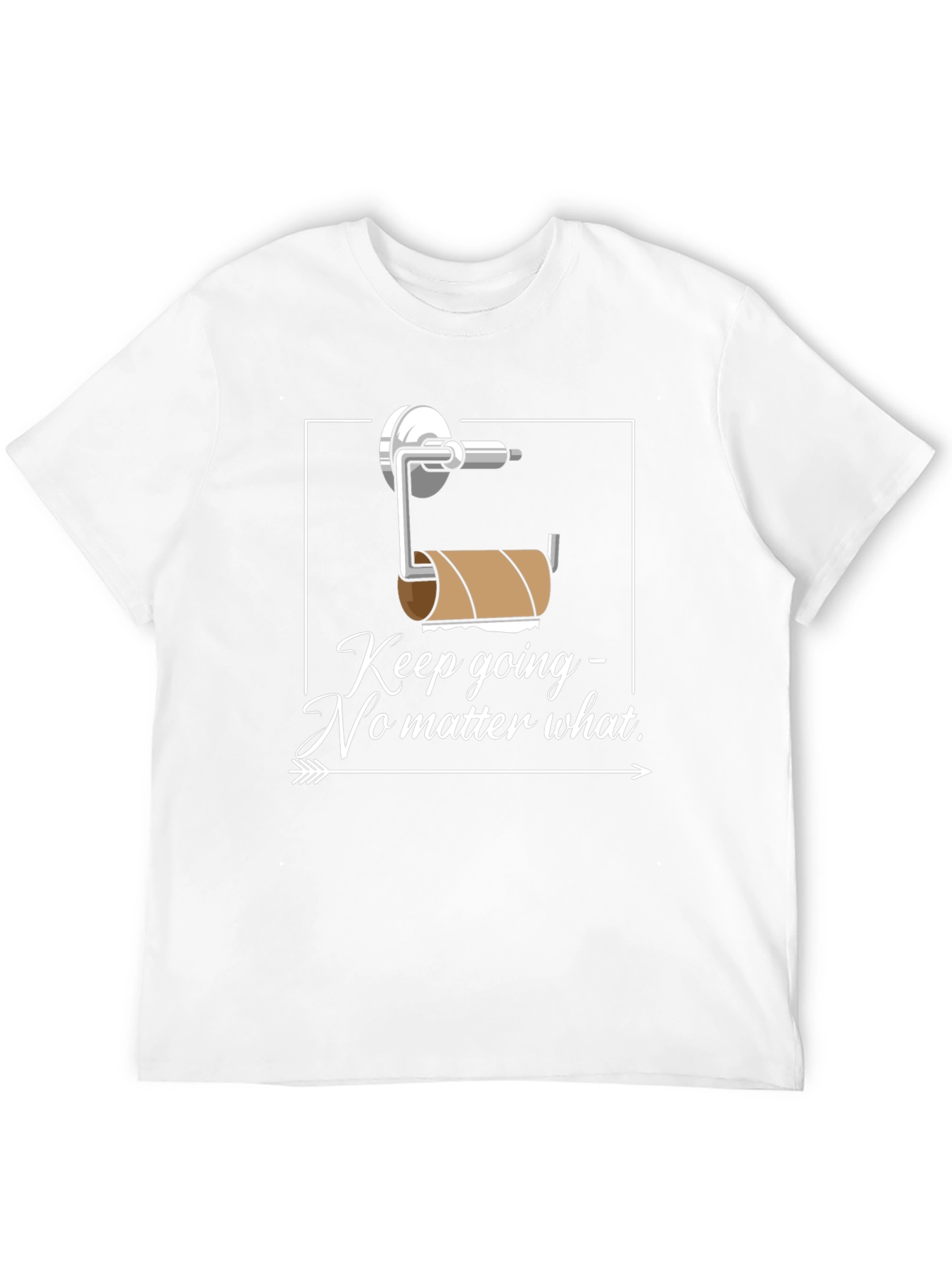 Keep Going Humor Graphic T-Shirt