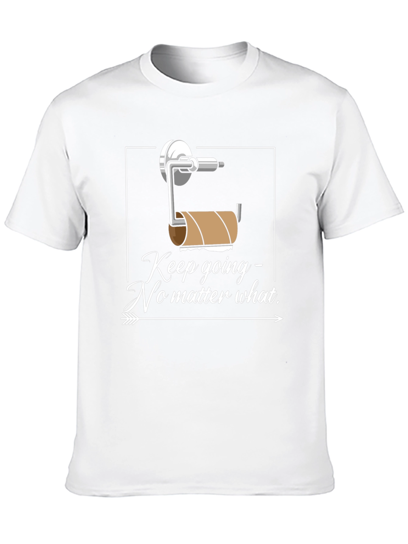 Keep Going Humor Graphic T-Shirt
