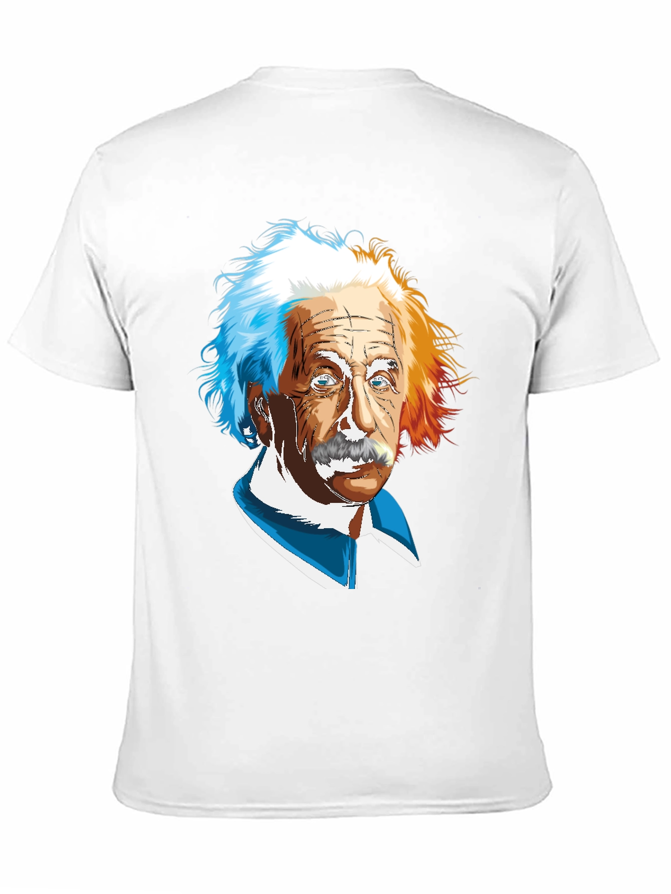 Einstein Graphic Print Black T-Shirt