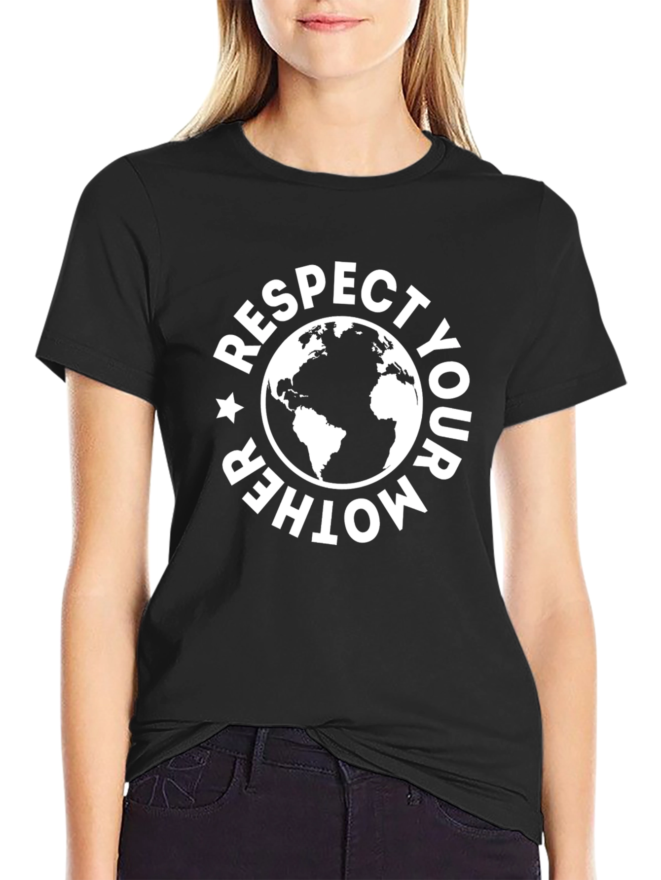 Respect Your Mother Earth Graphic T-Shirt