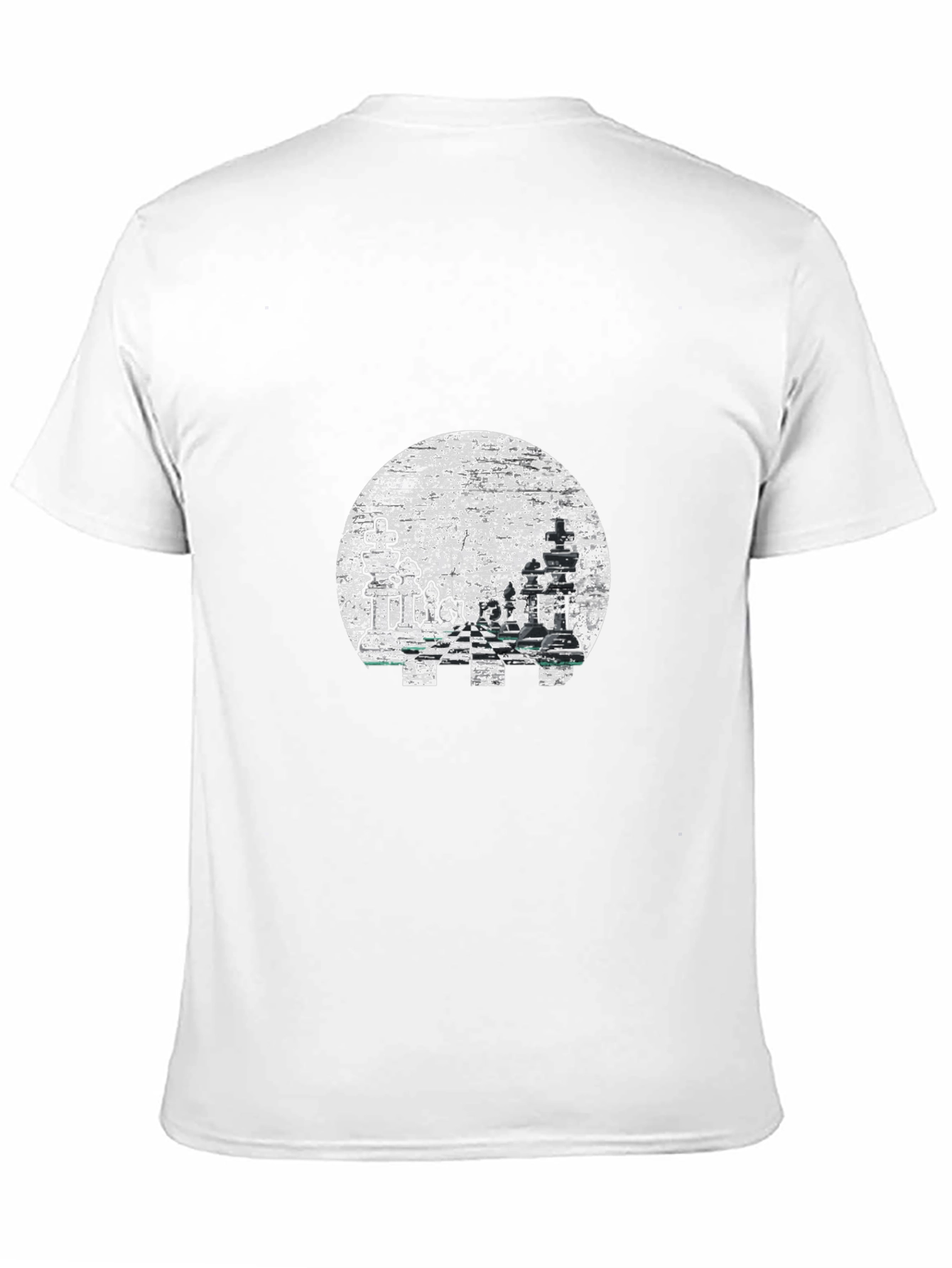 Chess Graphic Tee - Stylish Black Casual Wear