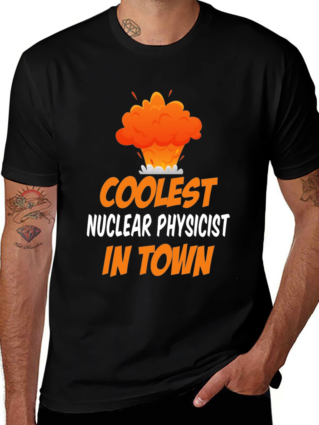 Coolest Nuclear Physicist T-Shirt - Funny Science Tee