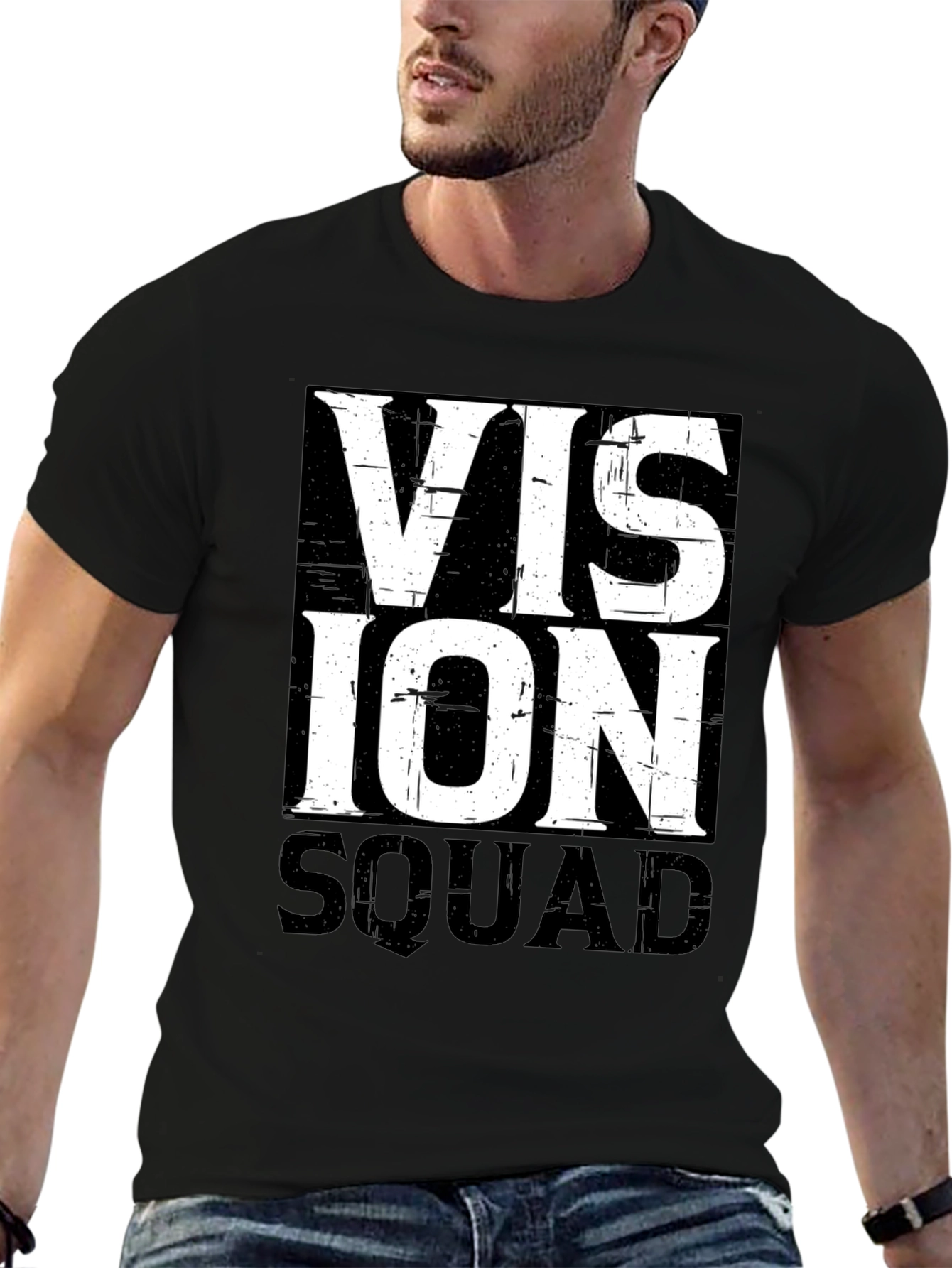 Vision Squad Graphic Tee - Bold Design