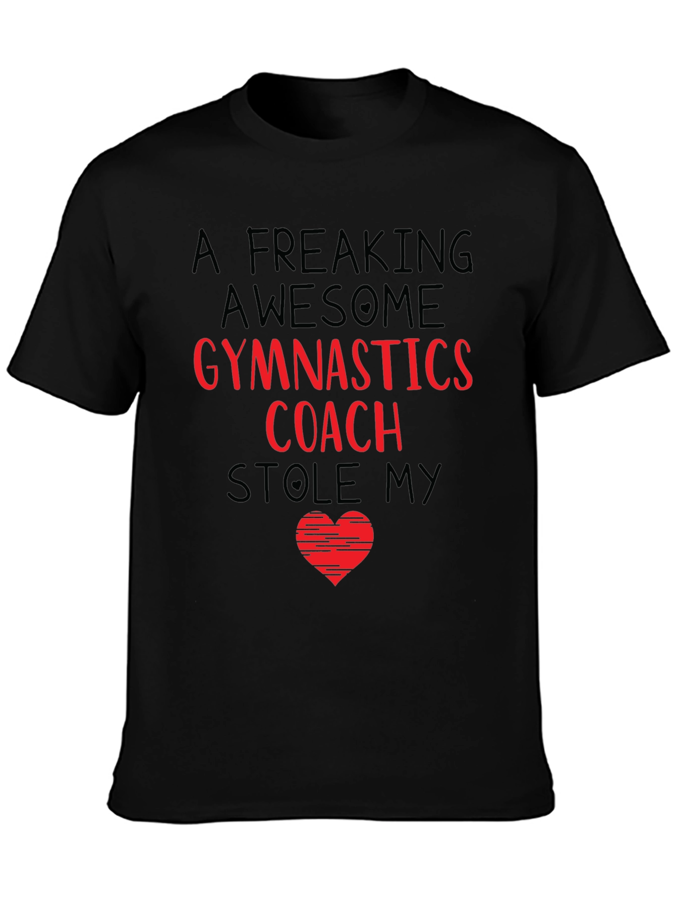 Gymnastics Coach T-Shirt: Freaking Awesome
