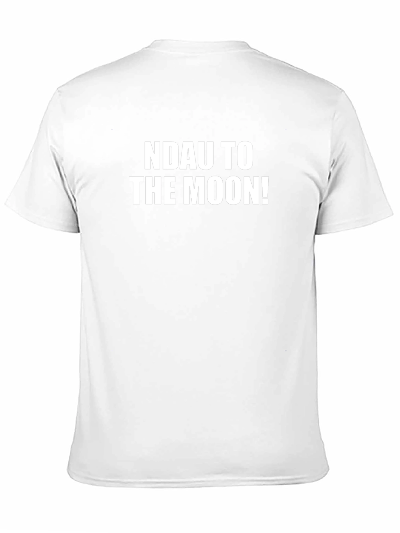 NDAU To The Moon! Black T-Shirt