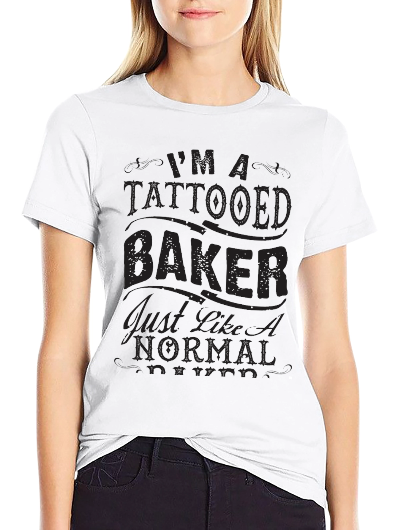 Tattooed Baker Graphic T-Shirt