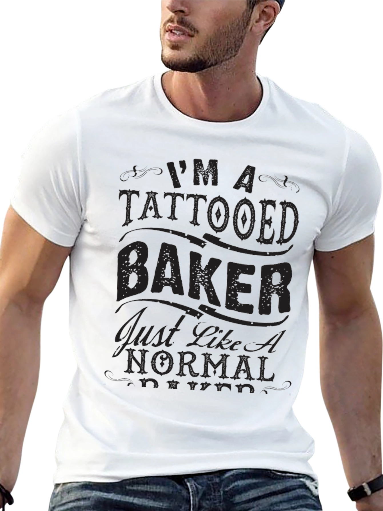 Tattooed Baker Graphic T-Shirt