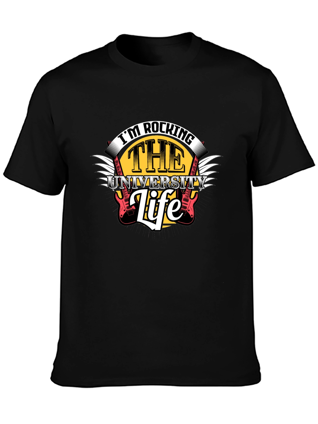 Rocking the University Life Graphic Tee