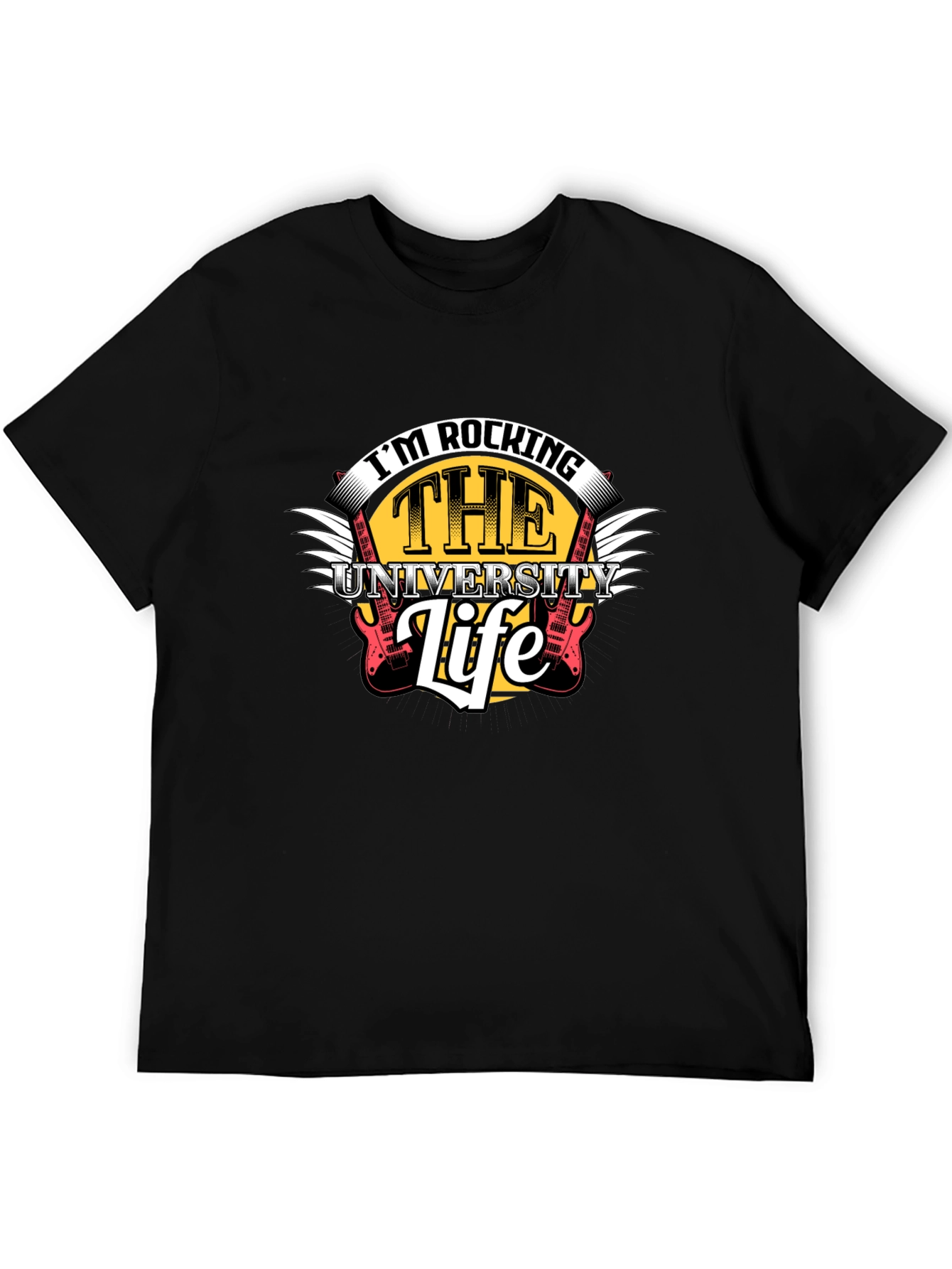 Rocking the University Life Graphic Tee
