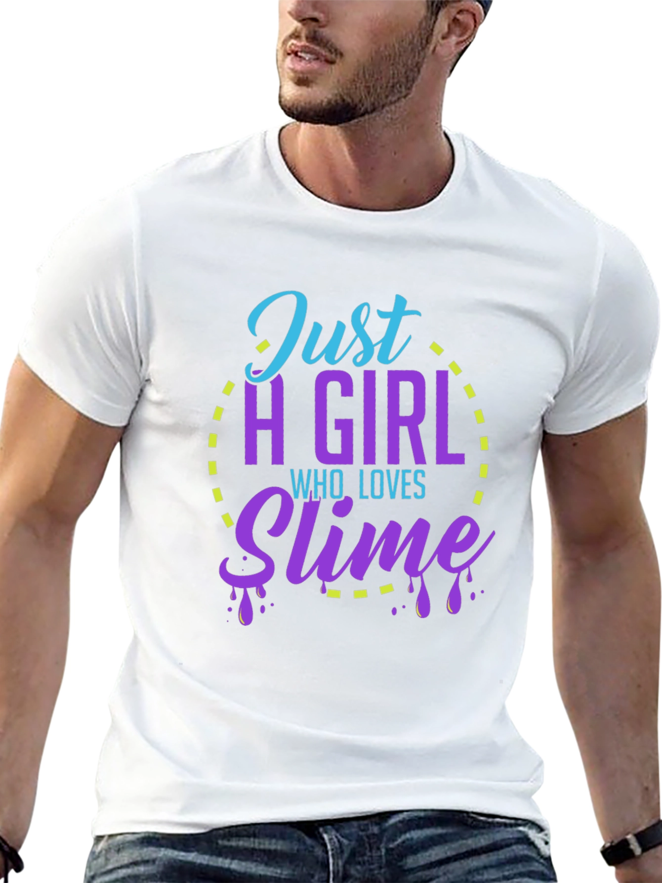 Just a Girl Who Loves Slime T-Shirt