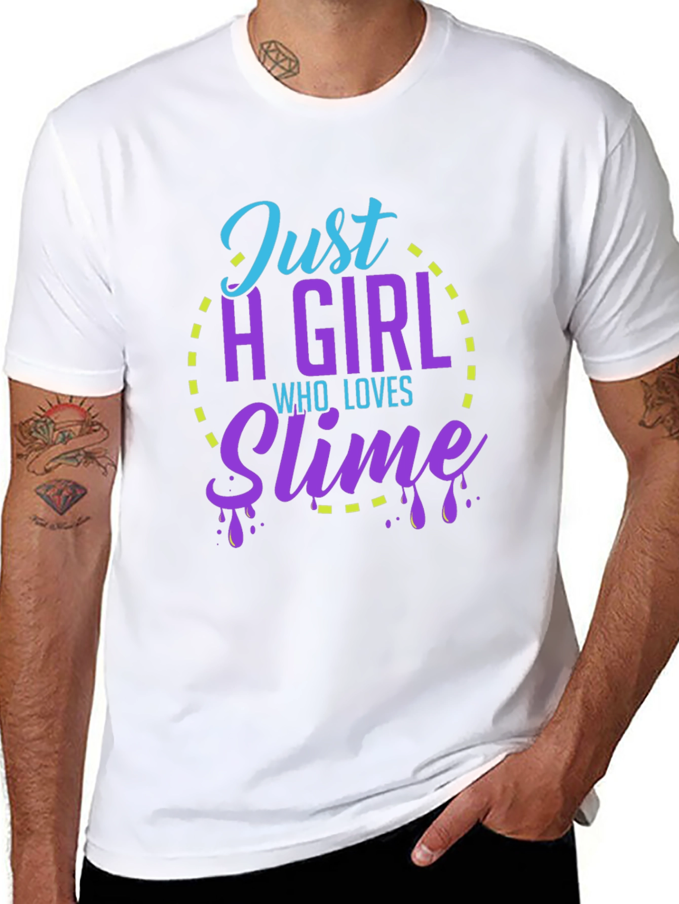 Just a Girl Who Loves Slime T-Shirt