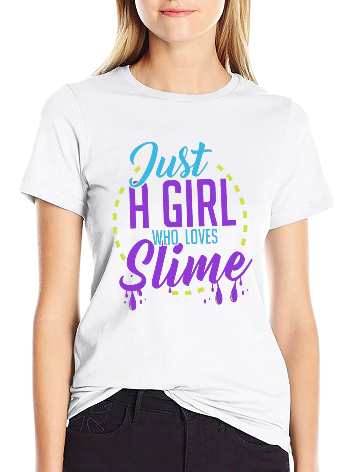 Just a Girl Who Loves Slime T-Shirt