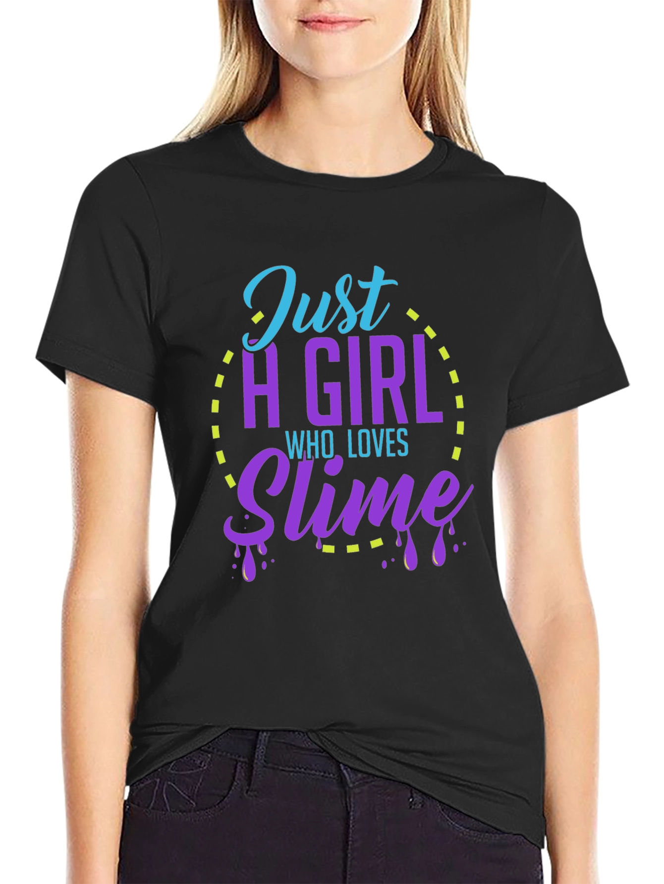 Just a Girl Who Loves Slime T-Shirt