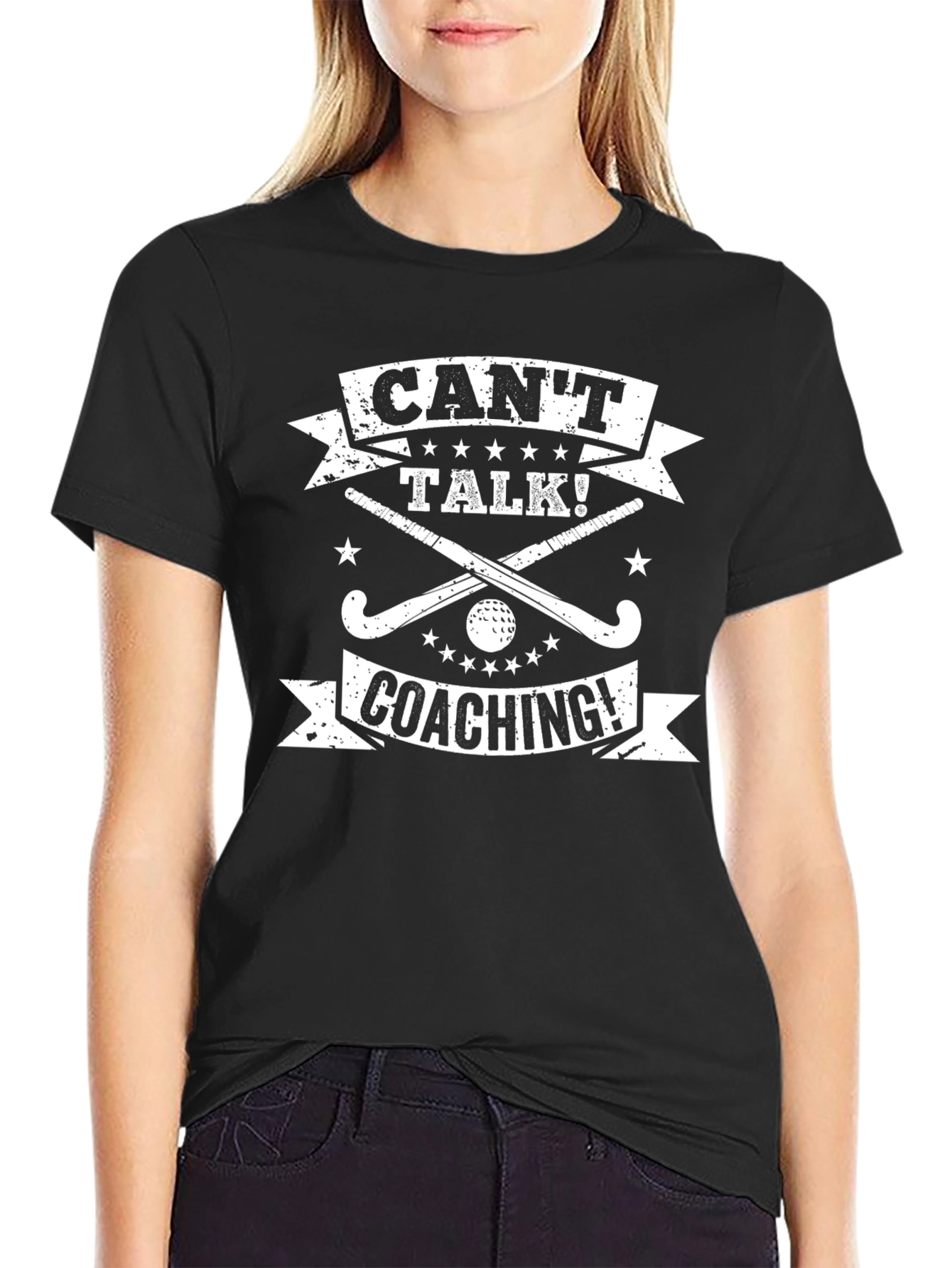 Cant Talk Coaching Hockey T-Shirt