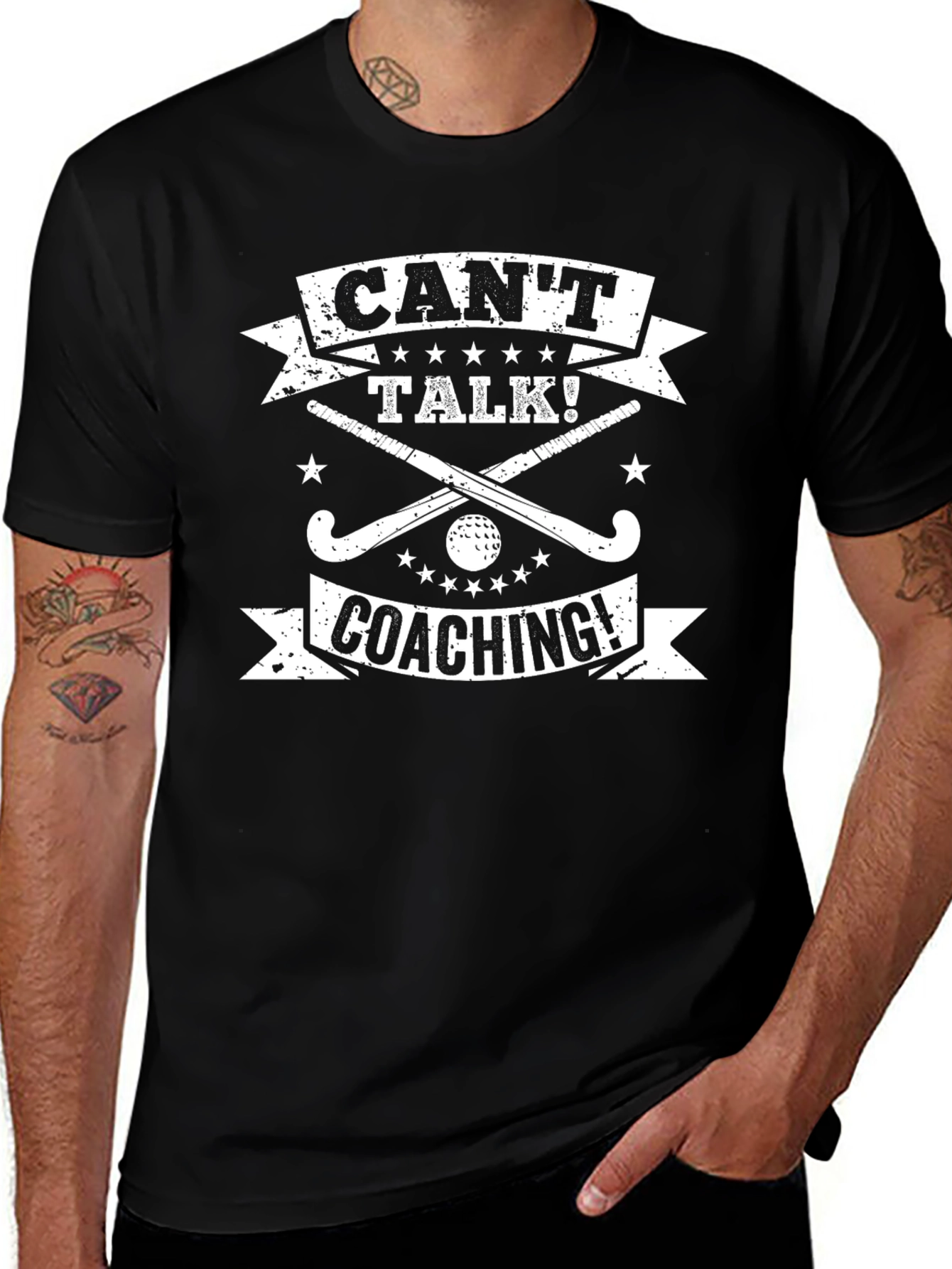 Cant Talk Coaching Hockey T-Shirt