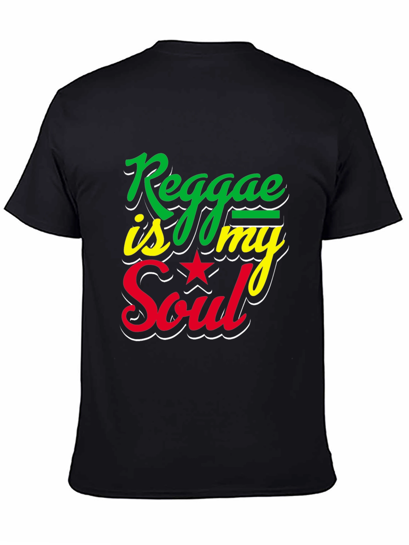 Reggae Is My Soul Graphic T-Shirt
