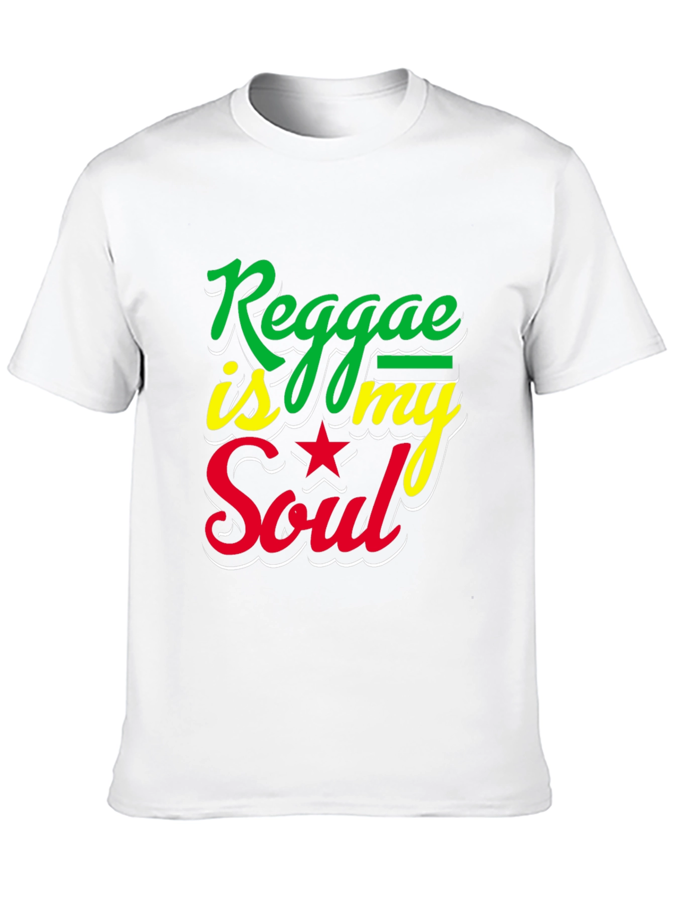 Reggae Is My Soul Graphic T-Shirt