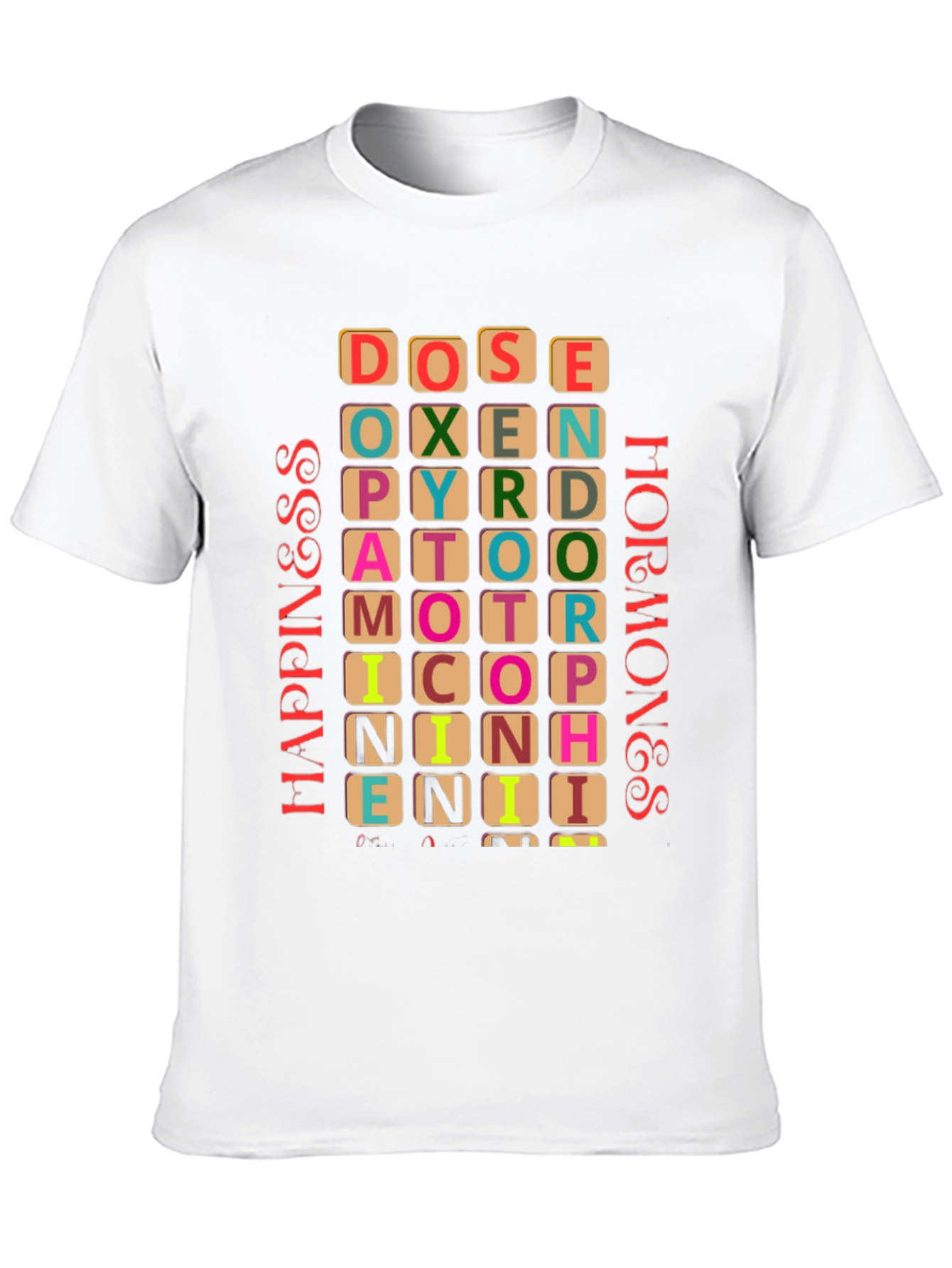 Happiness Hormones Graphic T-Shirt