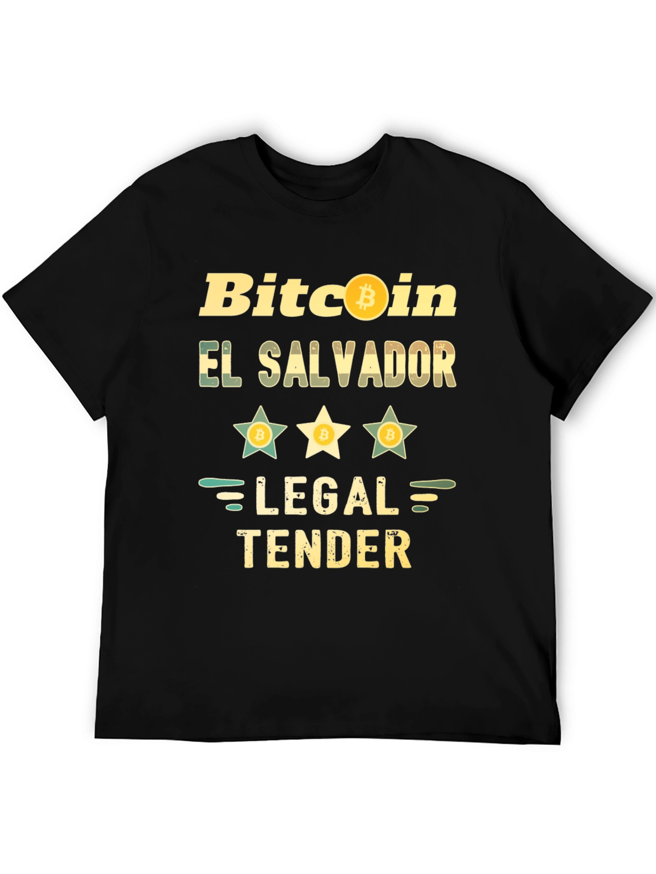 Bitcoin El Salvador Legal Tender Tee