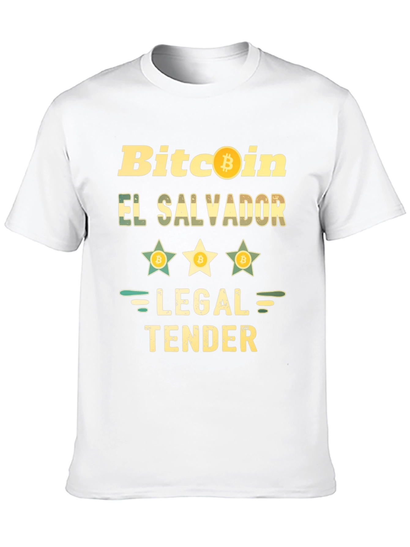 Bitcoin El Salvador Legal Tender Tee