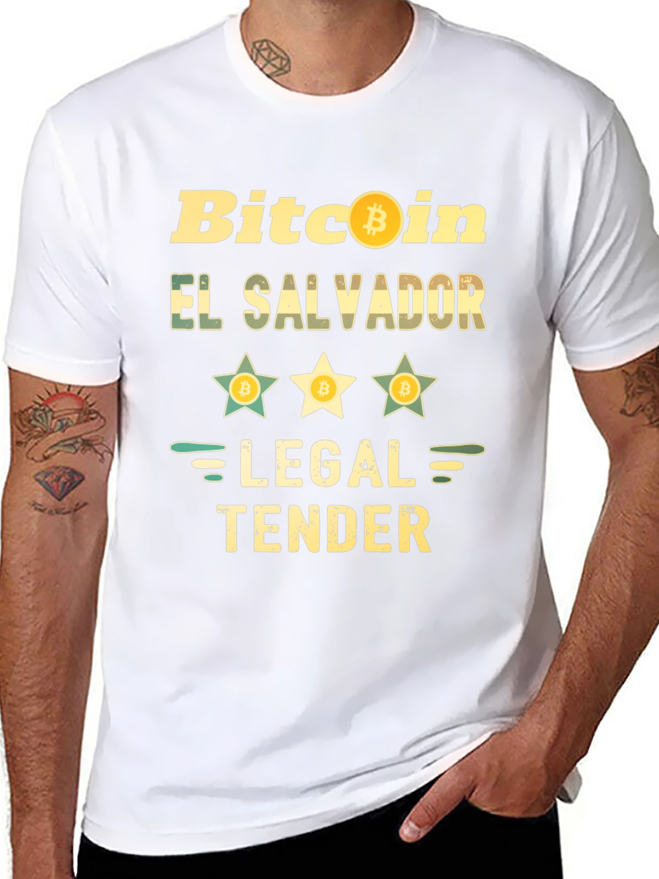 Bitcoin El Salvador Legal Tender Tee