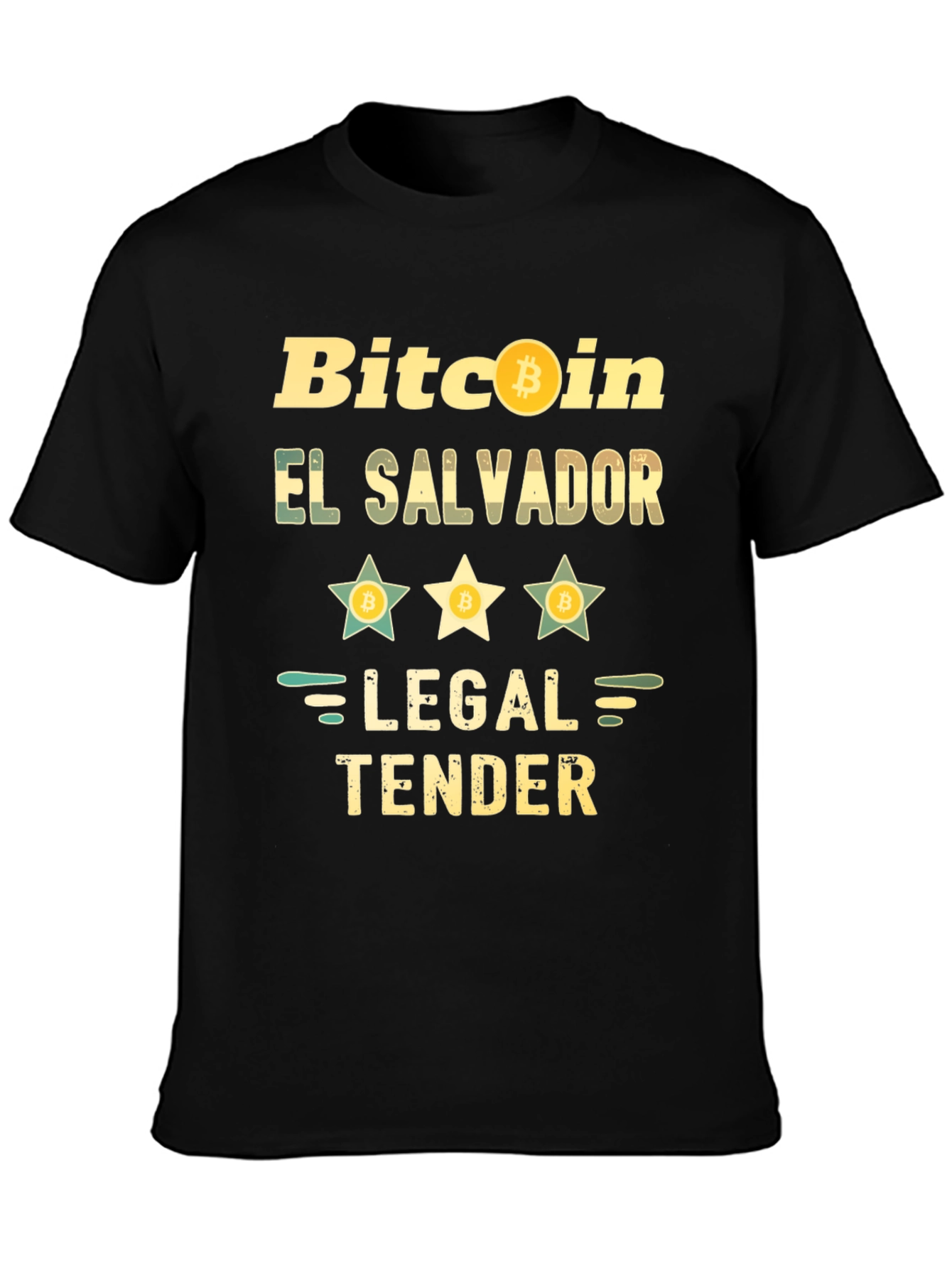 Bitcoin El Salvador Legal Tender Tee
