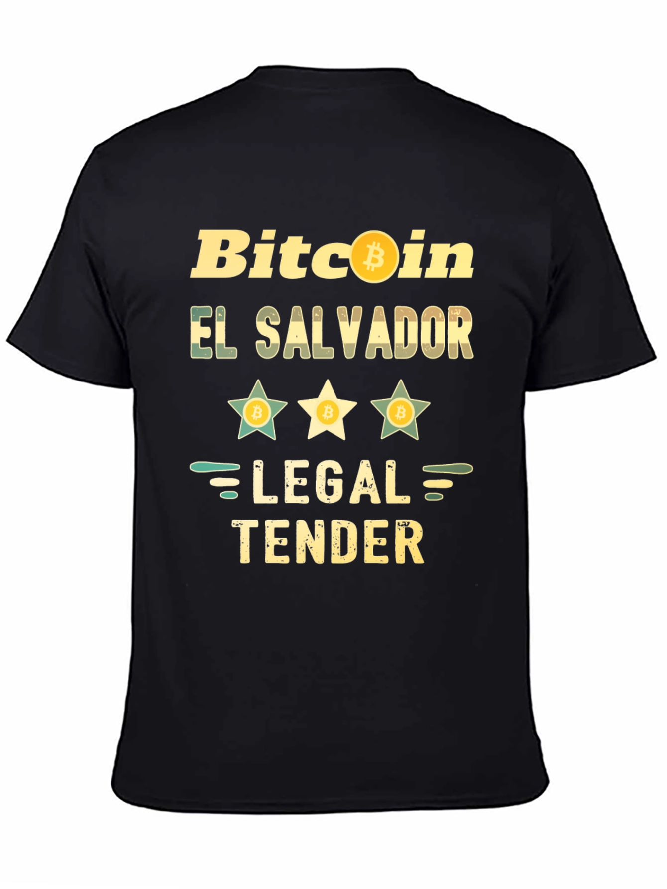 Bitcoin El Salvador Legal Tender Tee