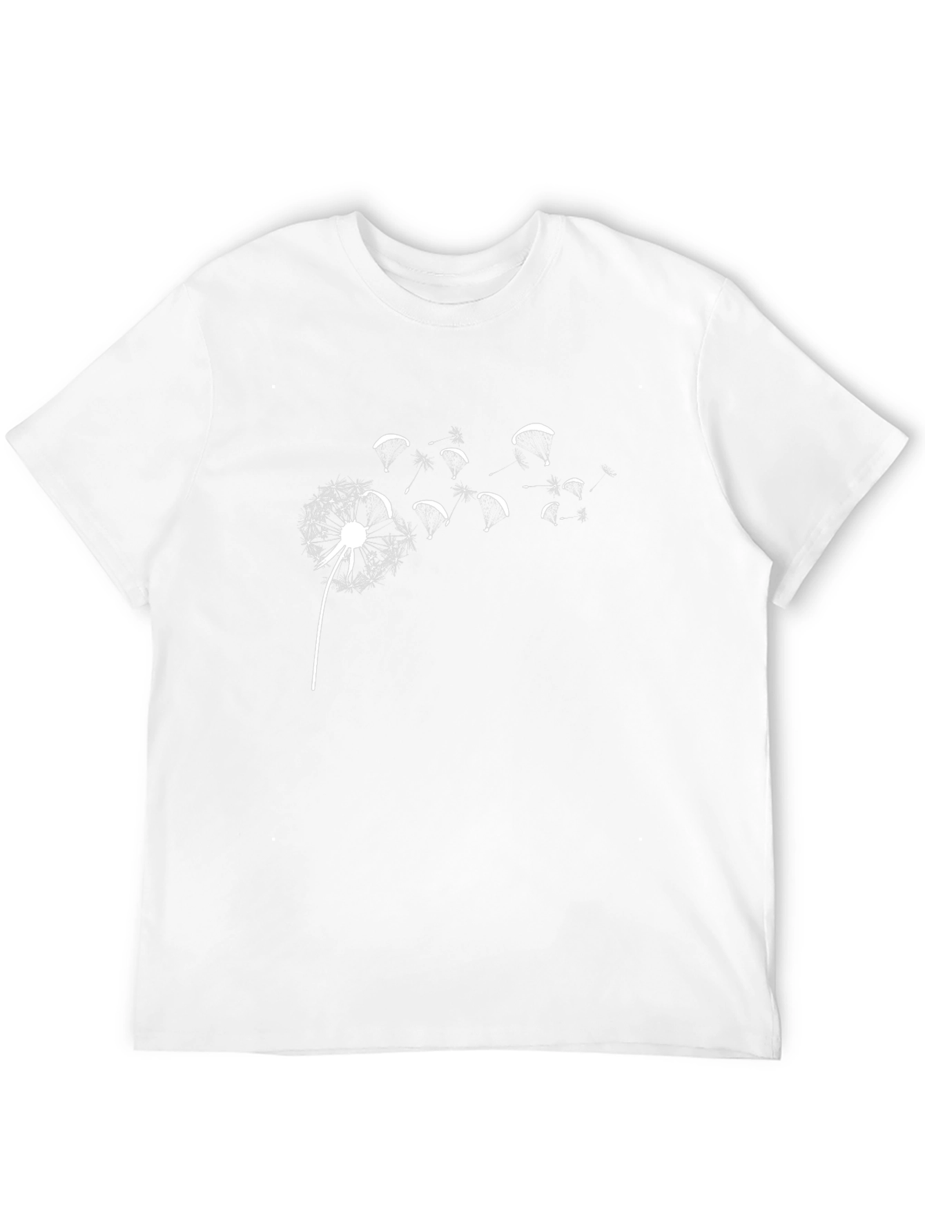 Dandelion Parachute T-Shirt - Unique Graphic Tee