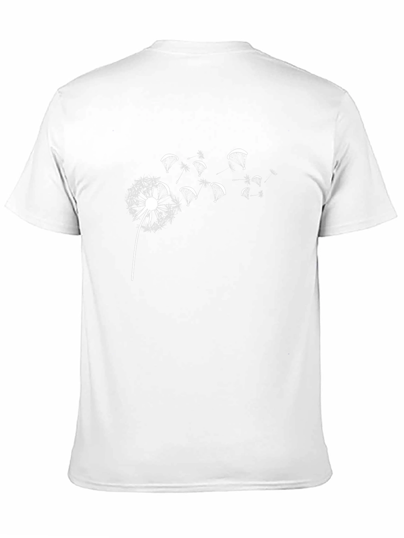 Dandelion Parachute T-Shirt - Unique Graphic Tee
