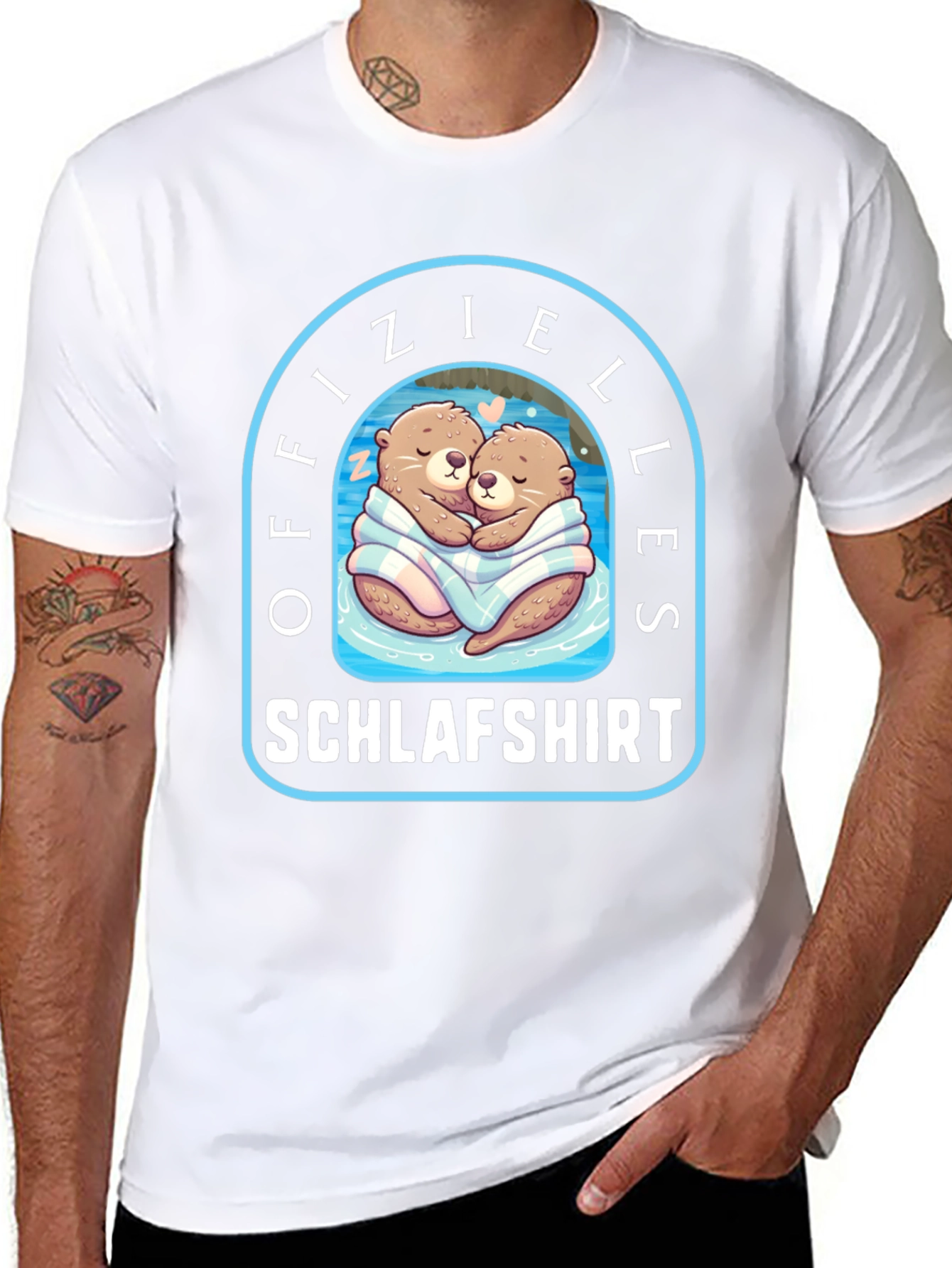 Otter Schlafshirt Graphic T-Shirt