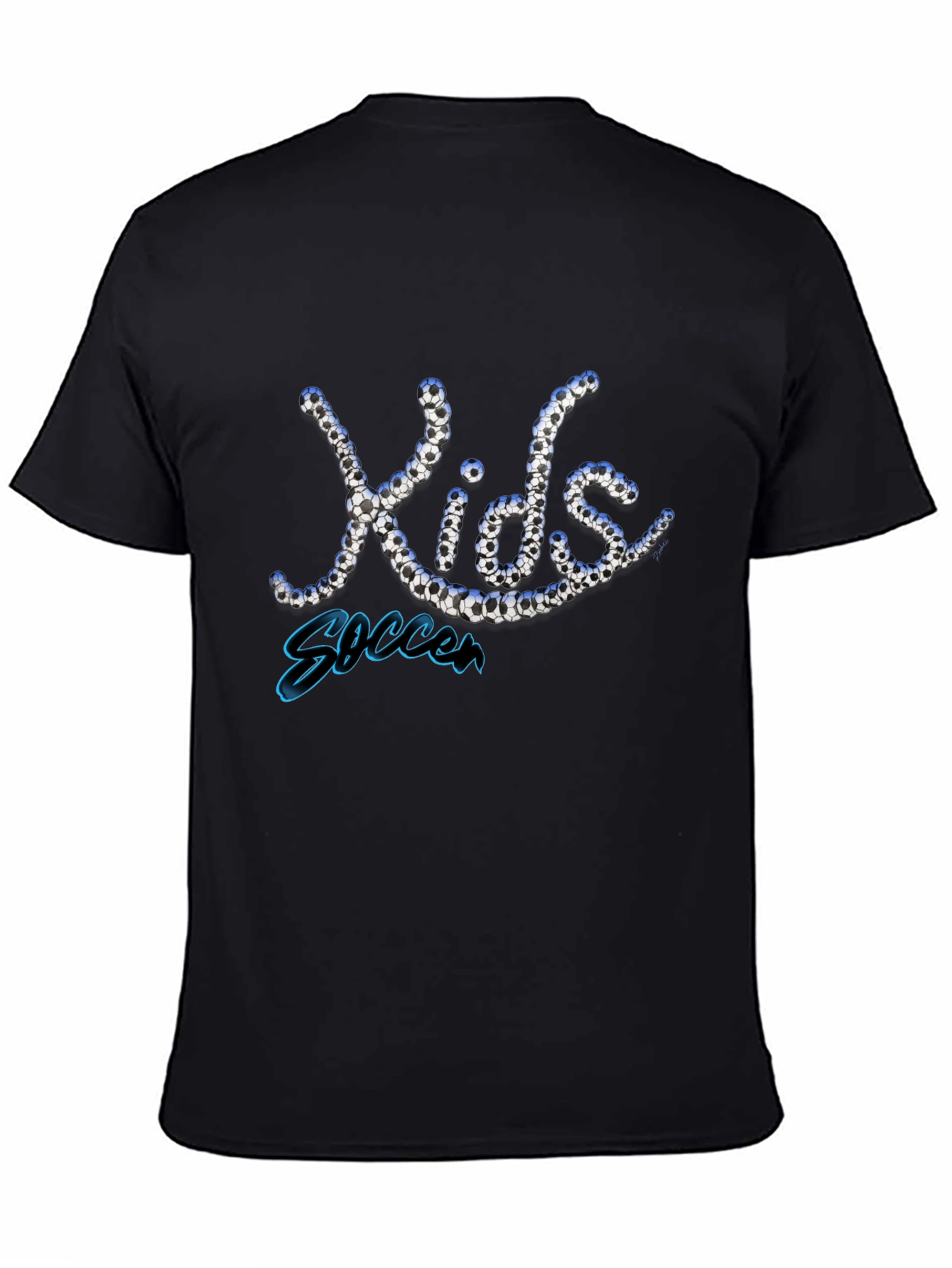Kids Soccer T-Shirt - Novelty Graphic Tee