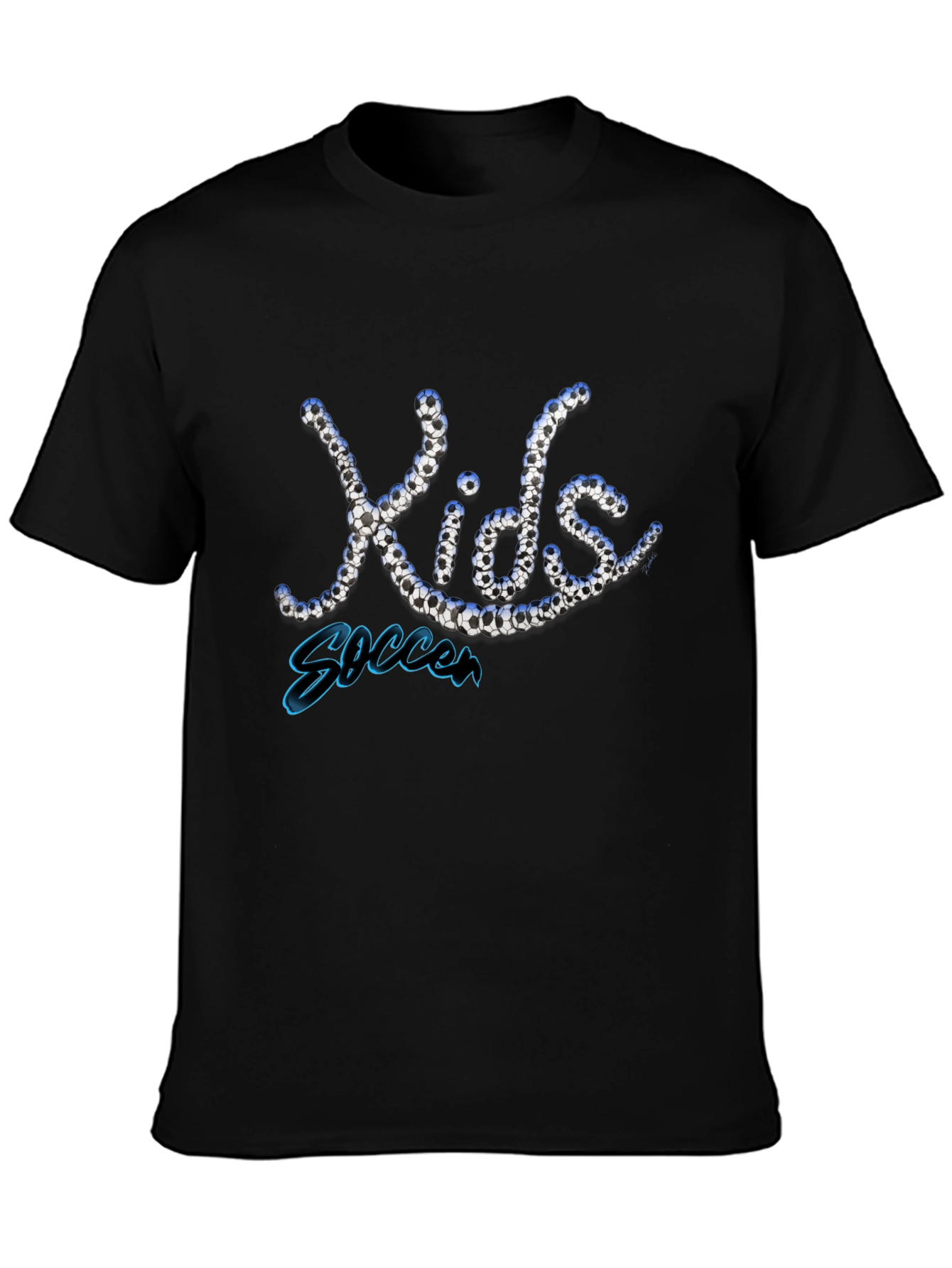 Kids Soccer T-Shirt - Novelty Graphic Tee