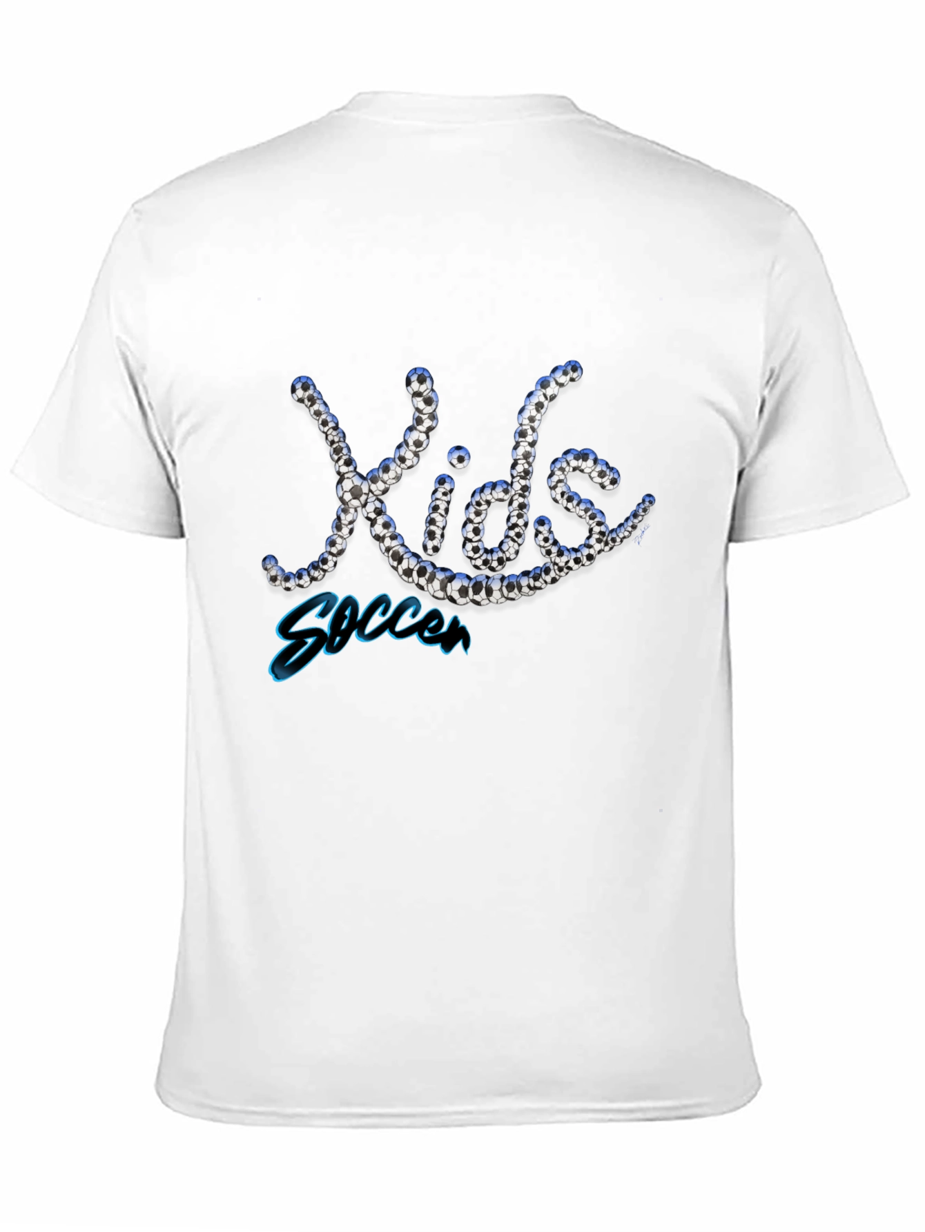 Kids Soccer T-Shirt - Novelty Graphic Tee