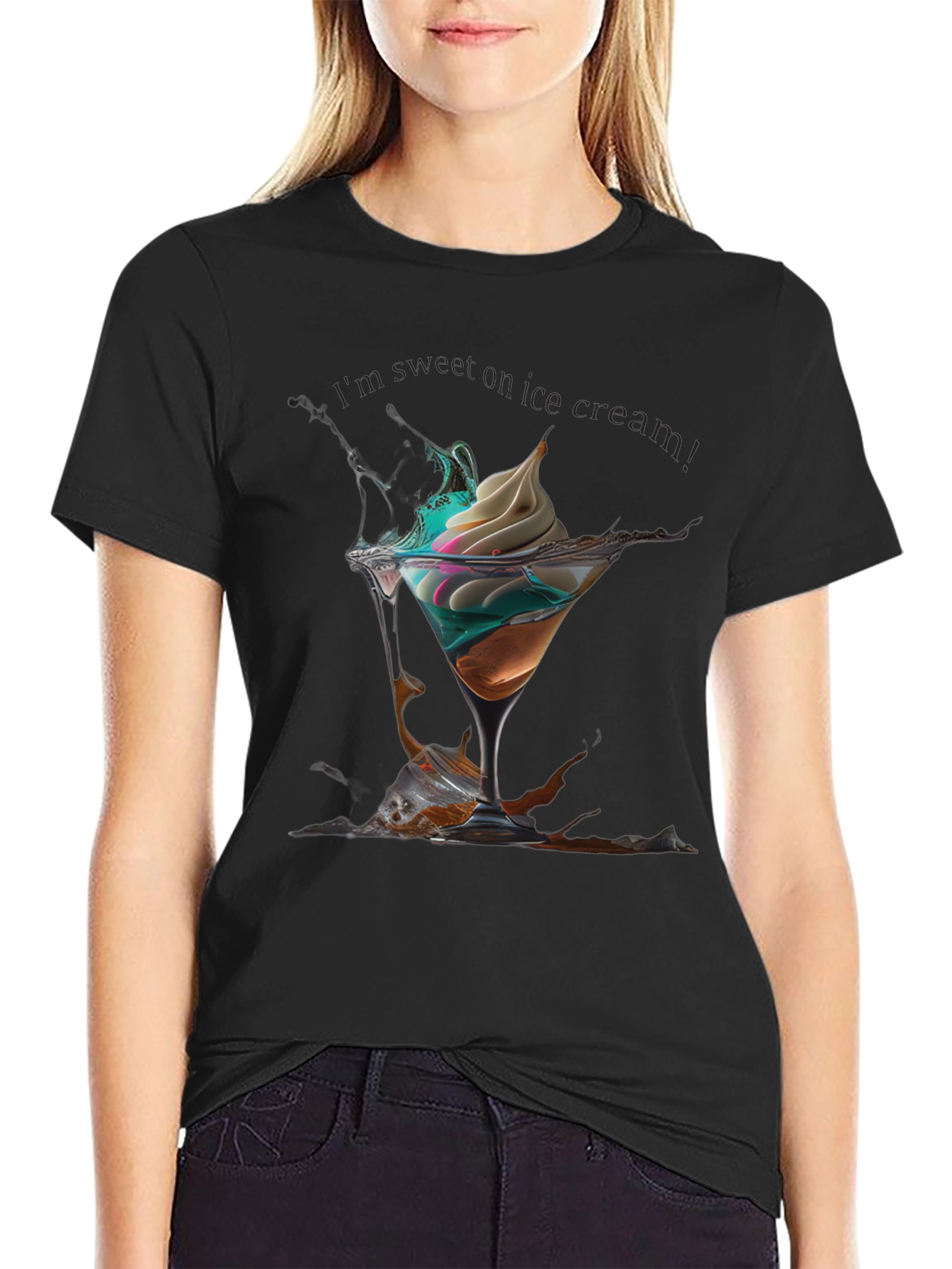 Sweet Ice Cream Graphic Tee