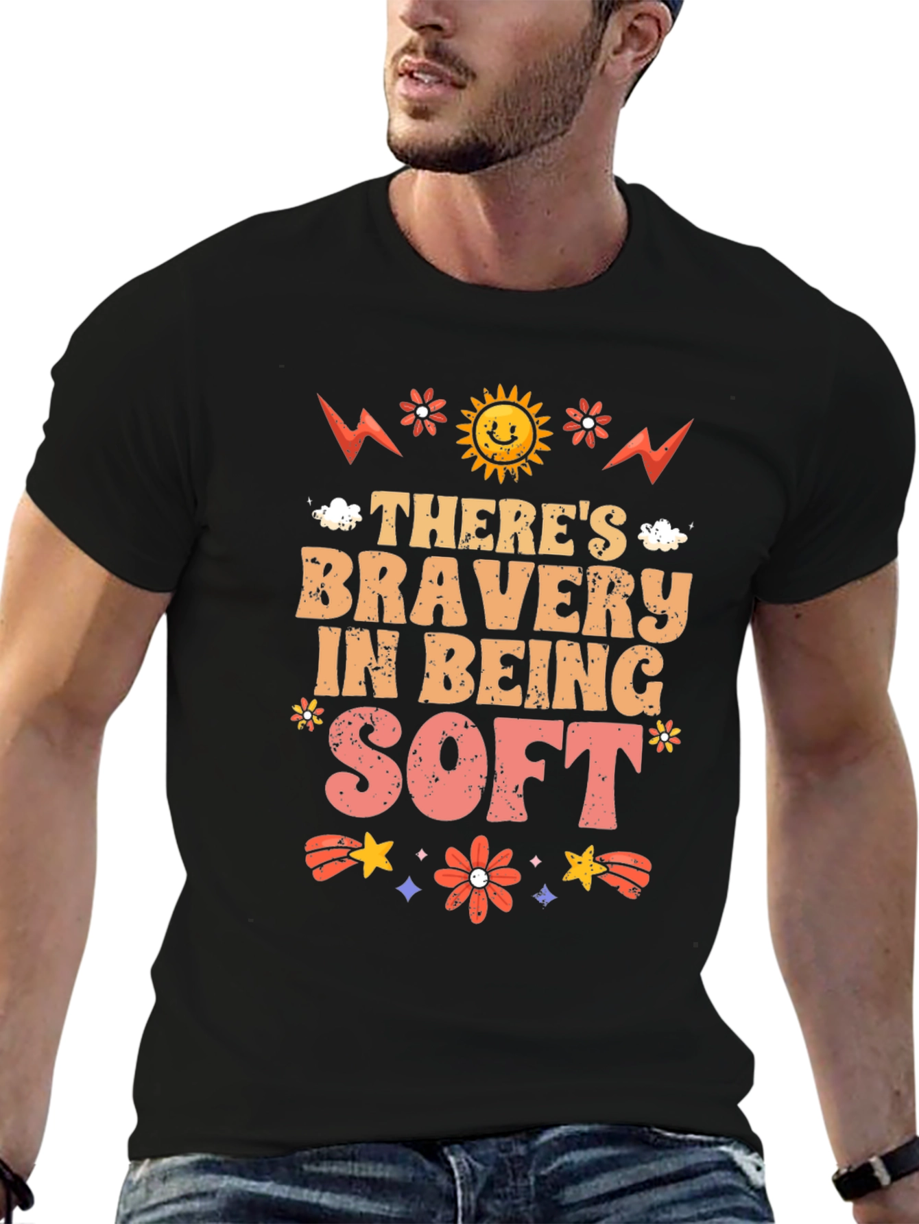Bravery in Being Soft Graphic Tee