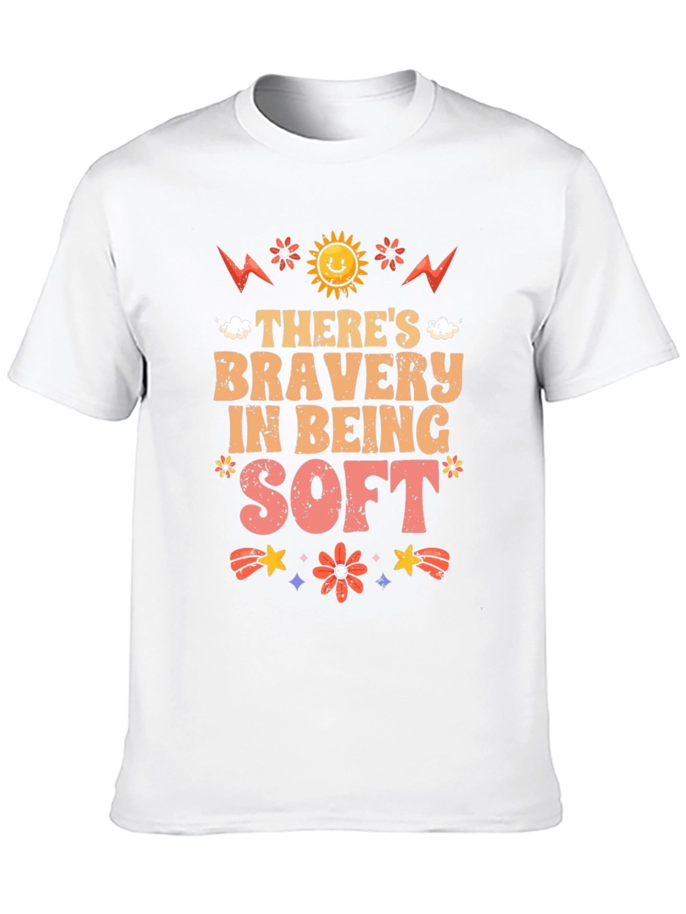 Bravery in Being Soft Graphic Tee