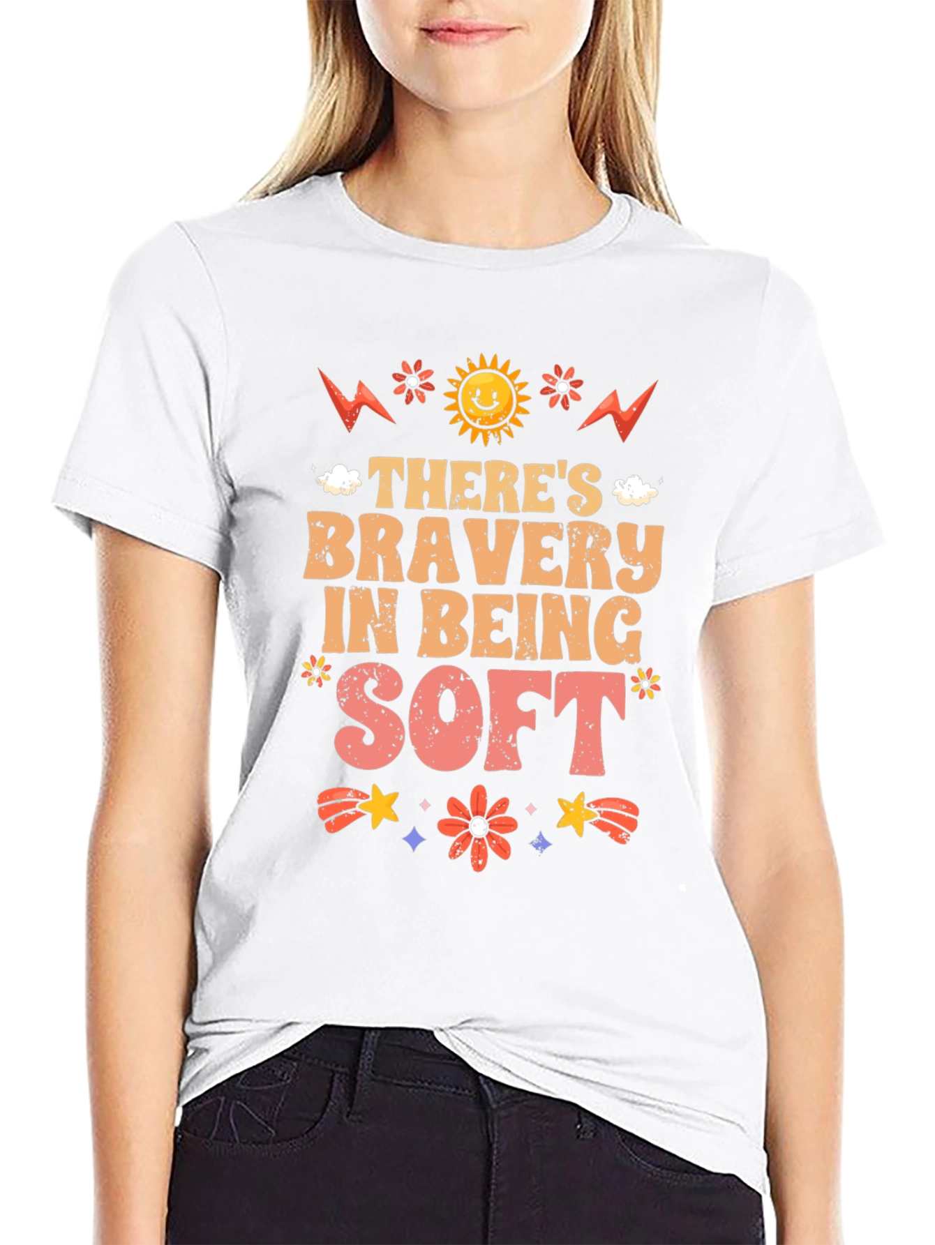 Bravery in Being Soft Graphic Tee