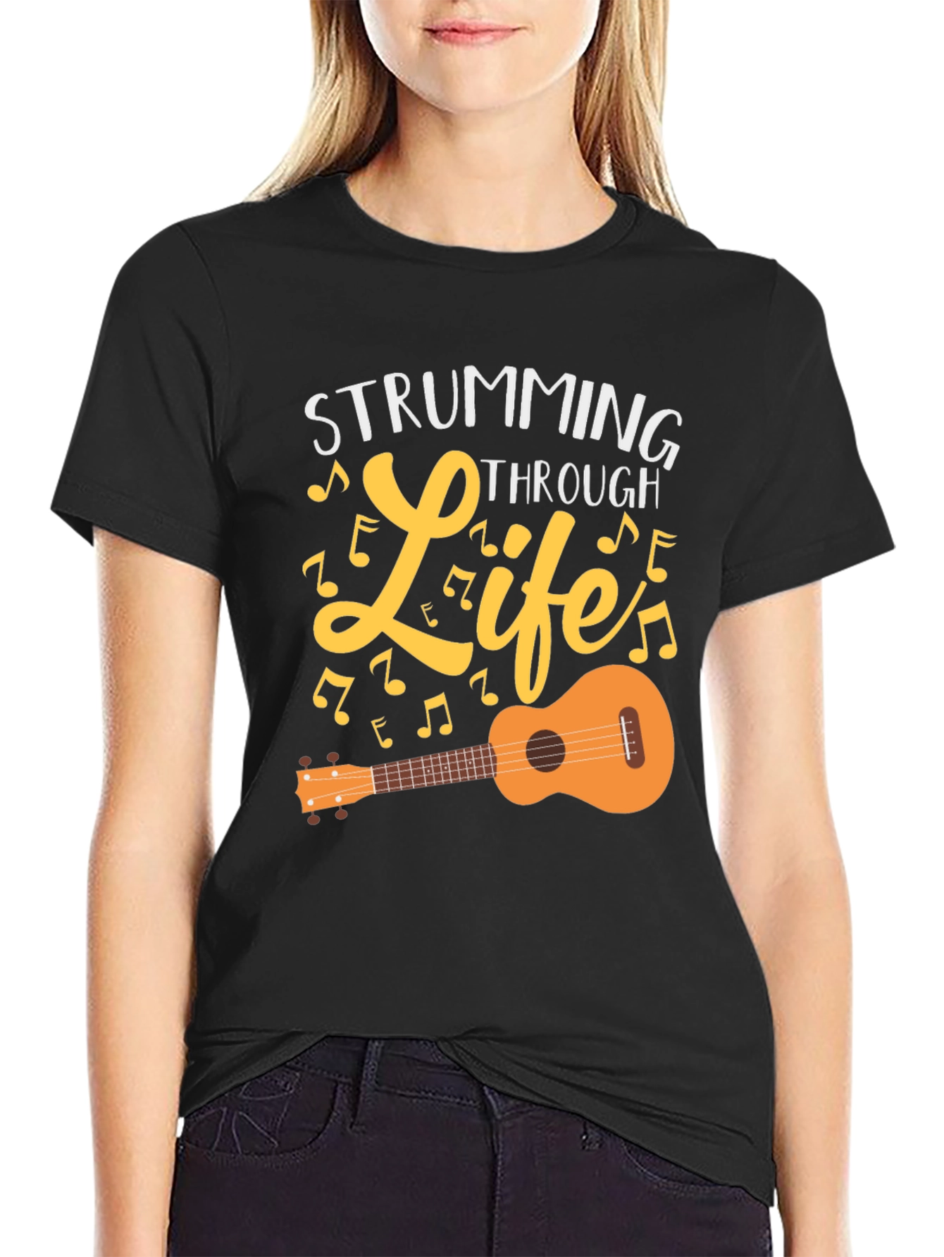 Strumming Through Life Graphic Tee